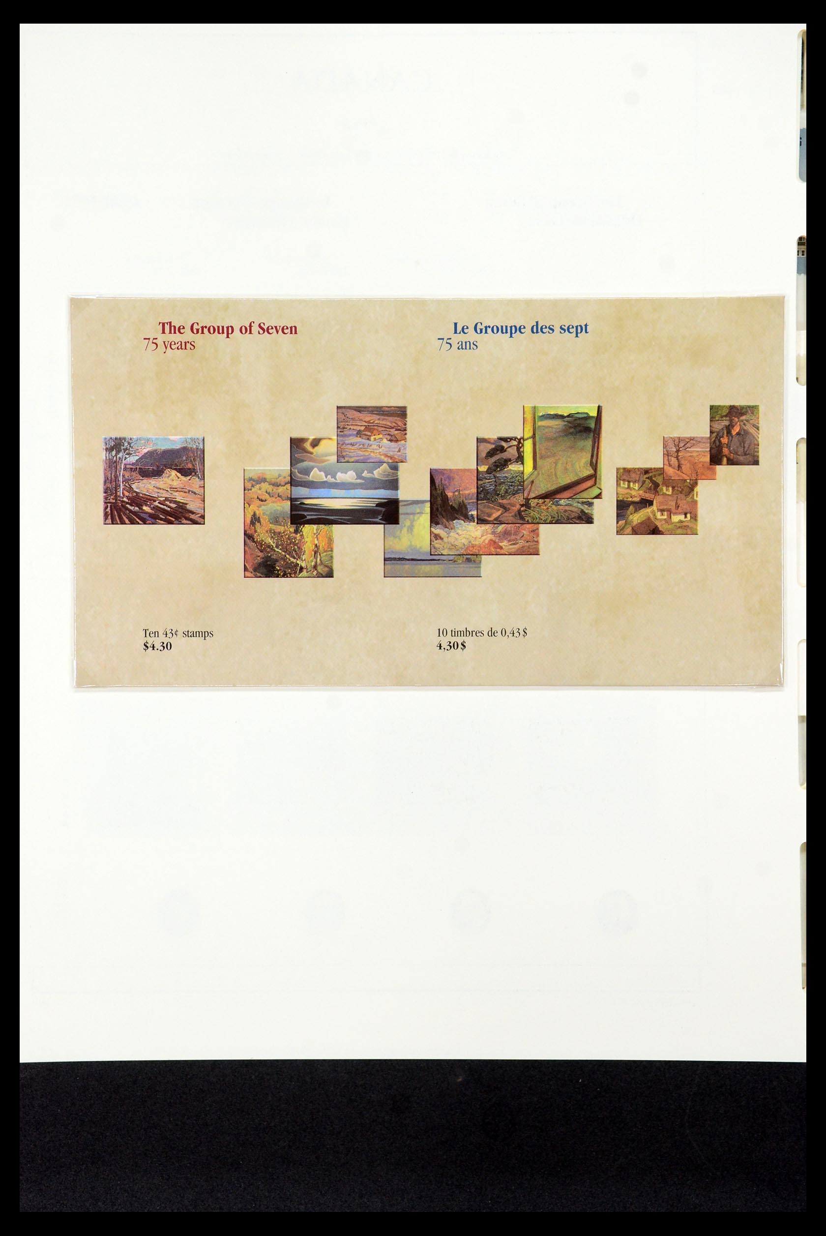 35336 303 - Postzegelverzameling 35336 Canada en provincies 1851-1995.