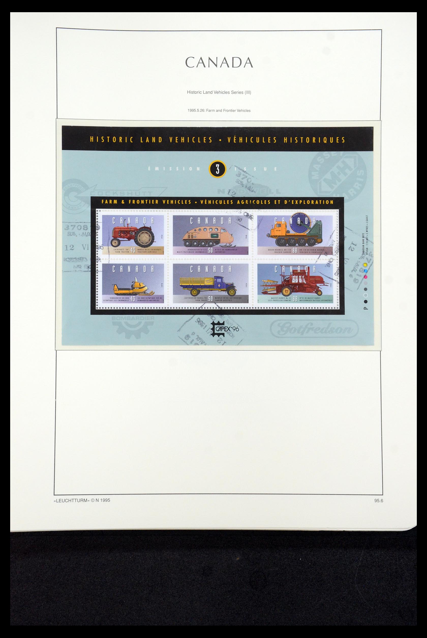 35336 305 - Postzegelverzameling 35336 Canada en provincies 1851-1995.