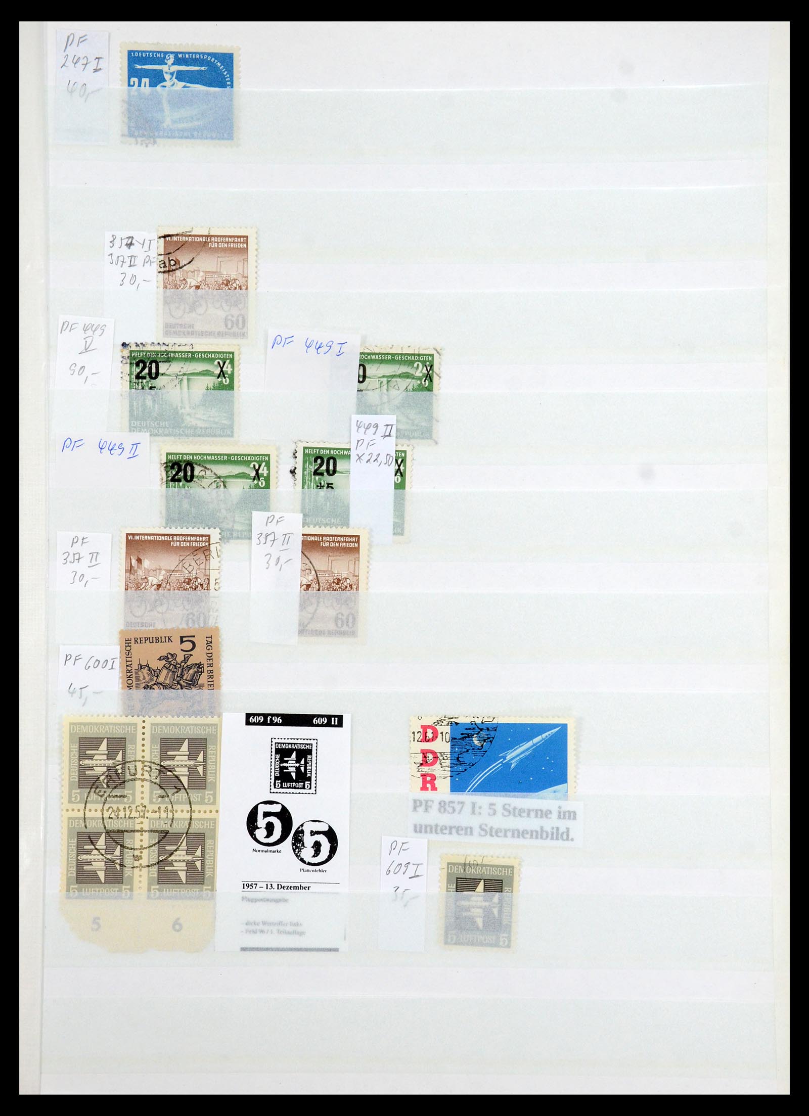 35339 041 - Postzegelverzameling 35339 Duitsland plaatfouten en variëteiten 1872-
