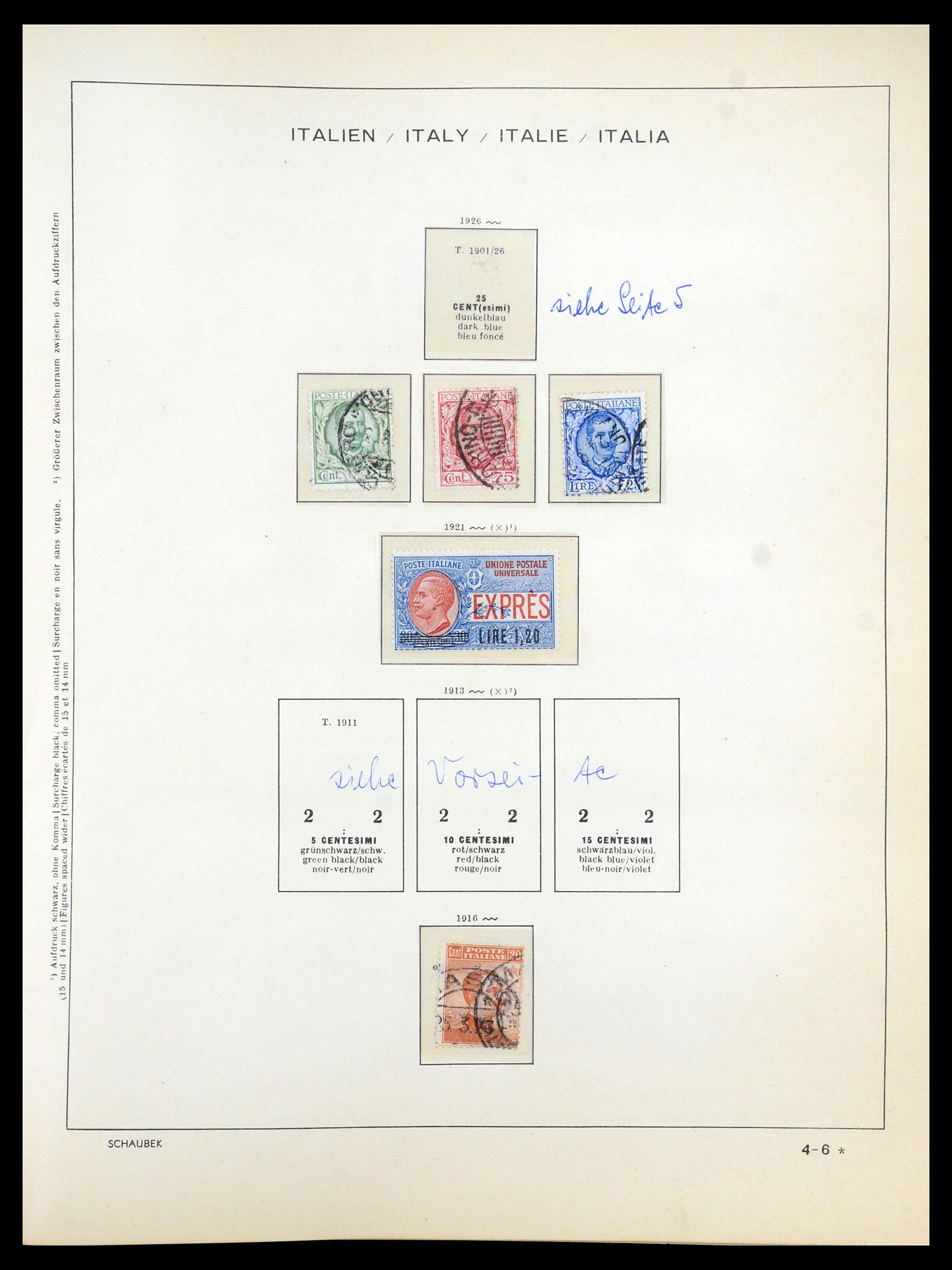 35340 007 - Stamp Collection 35340 Italy 1861-1996.