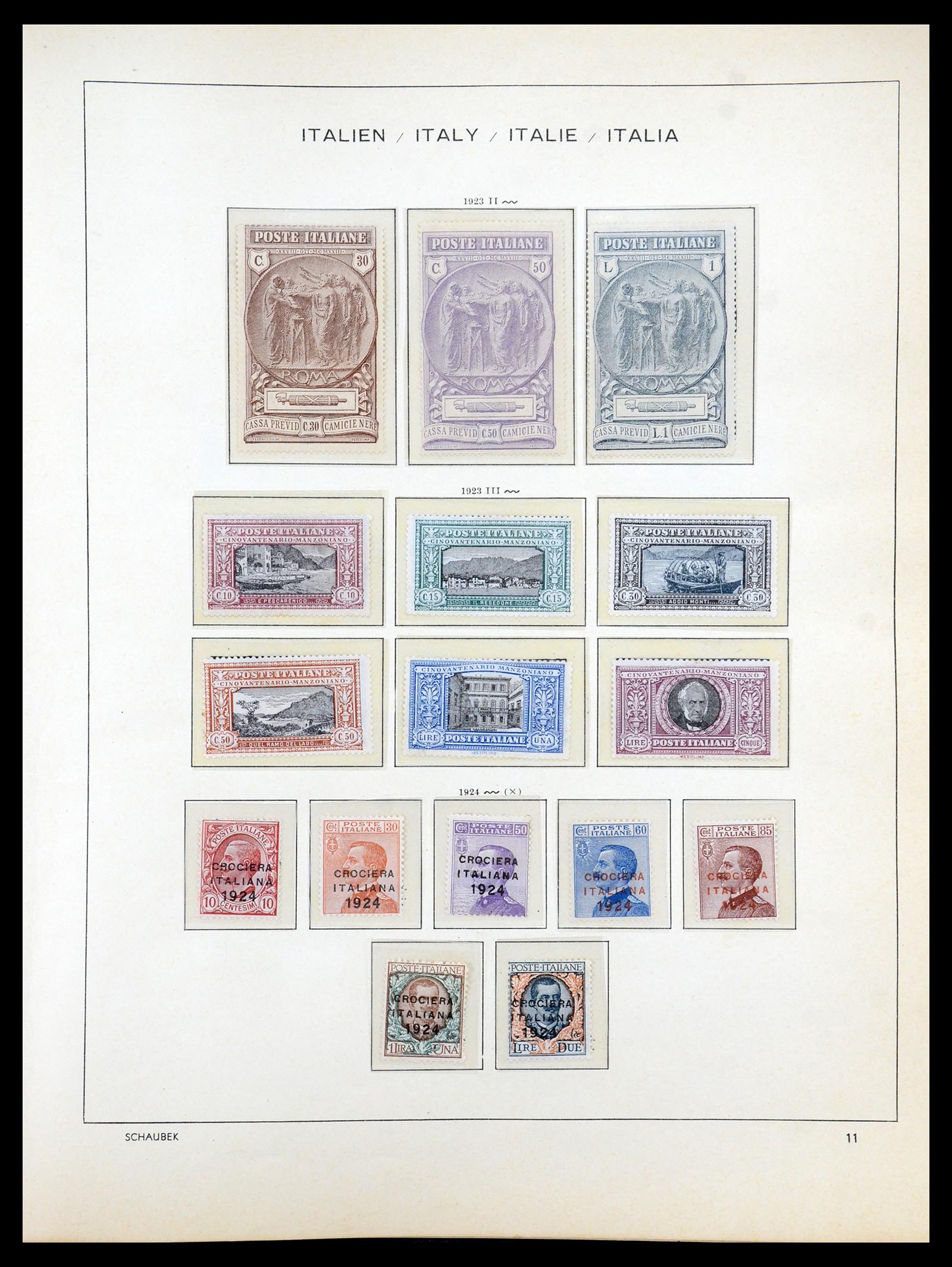 35340 012 - Postzegelverzameling 35340 Italië 1861-1996.