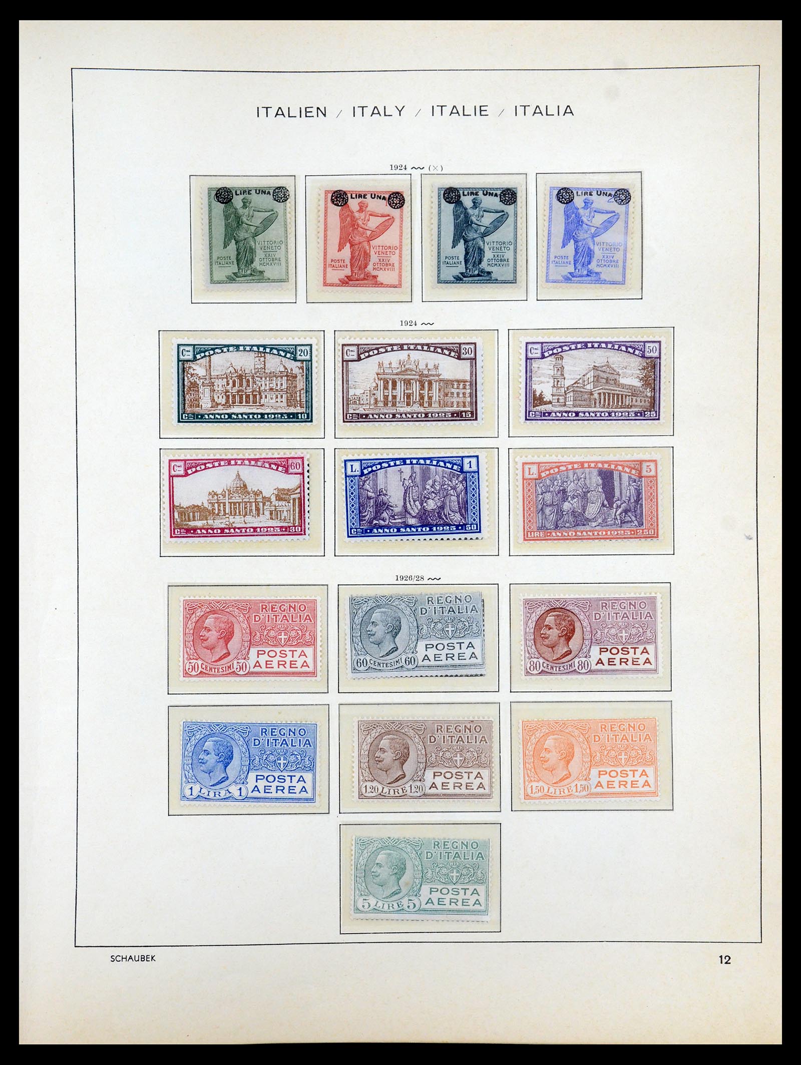 35340 013 - Postzegelverzameling 35340 Italië 1861-1996.
