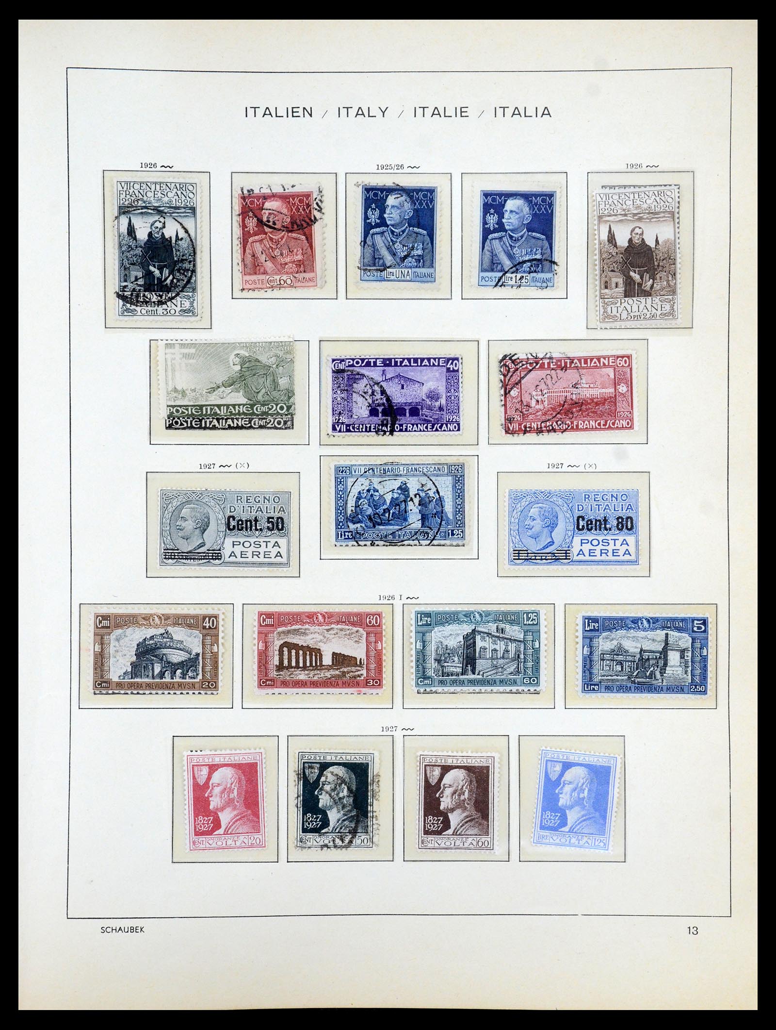 35340 014 - Stamp Collection 35340 Italy 1861-1996.