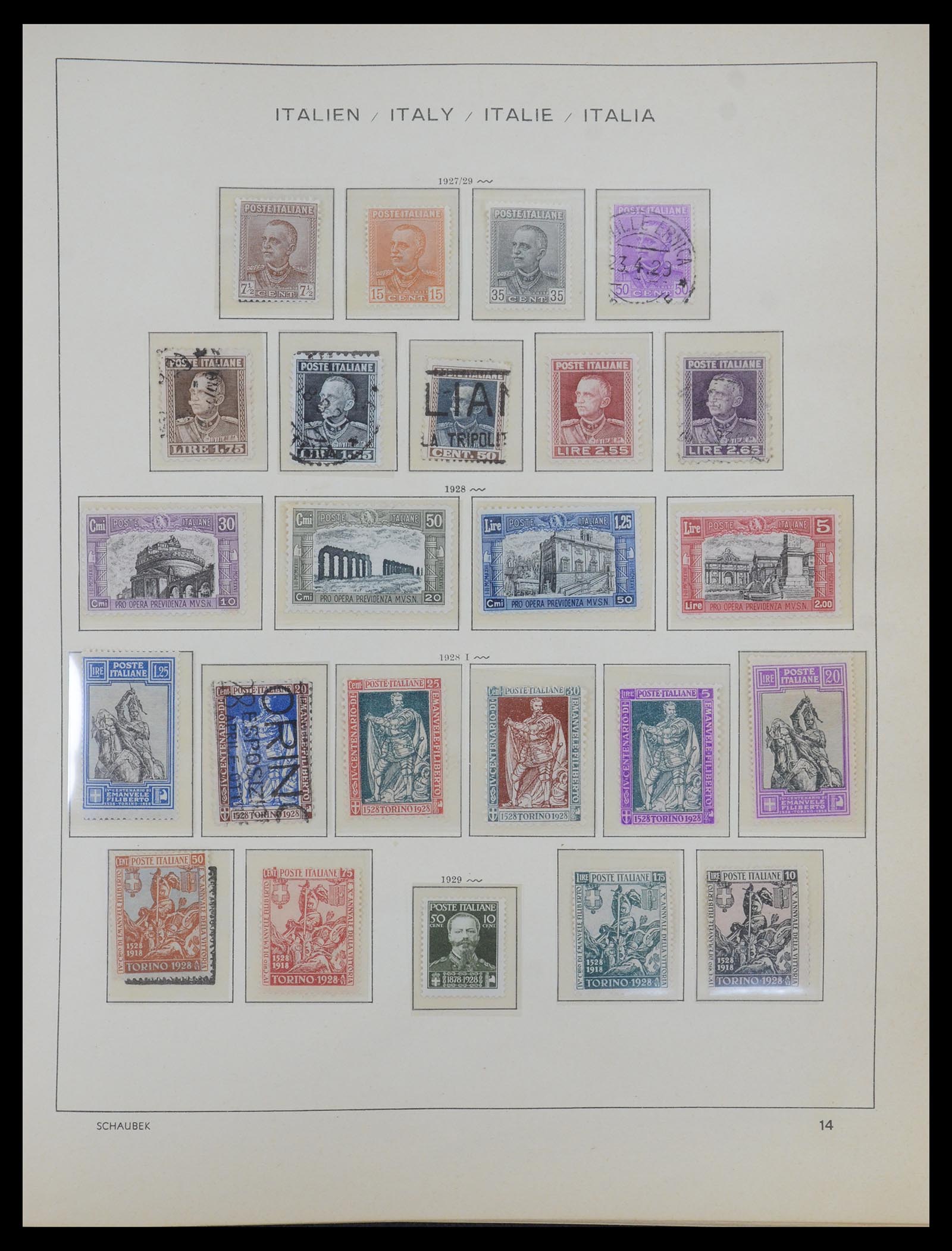 35340 015 - Postzegelverzameling 35340 Italië 1861-1996.