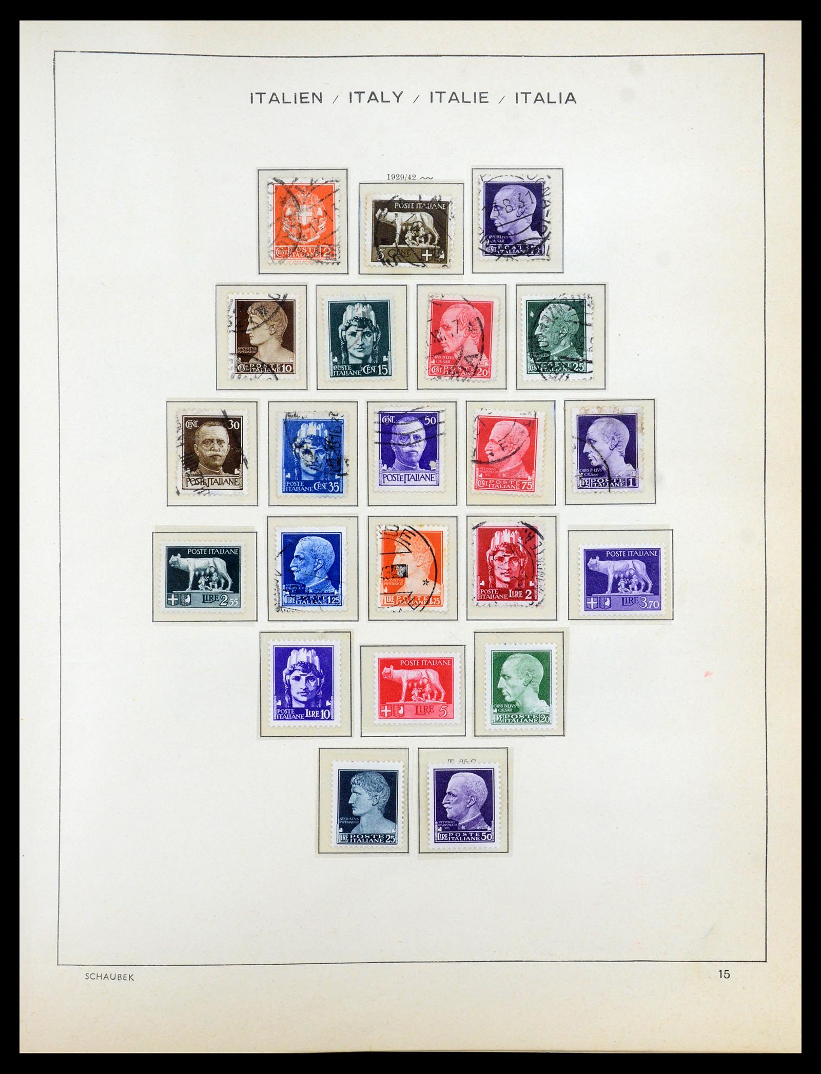 35340 016 - Postzegelverzameling 35340 Italië 1861-1996.