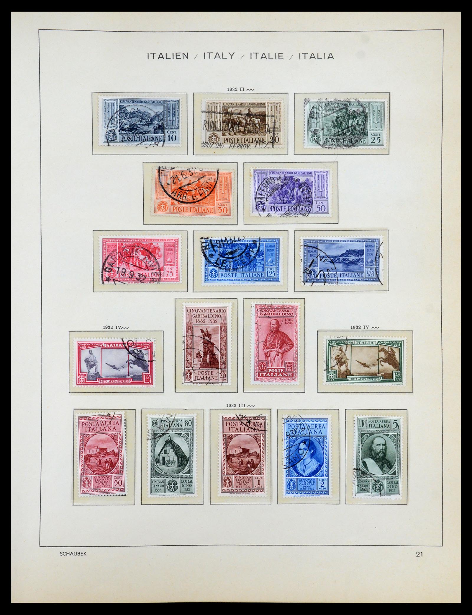 35340 023 - Postzegelverzameling 35340 Italië 1861-1996.