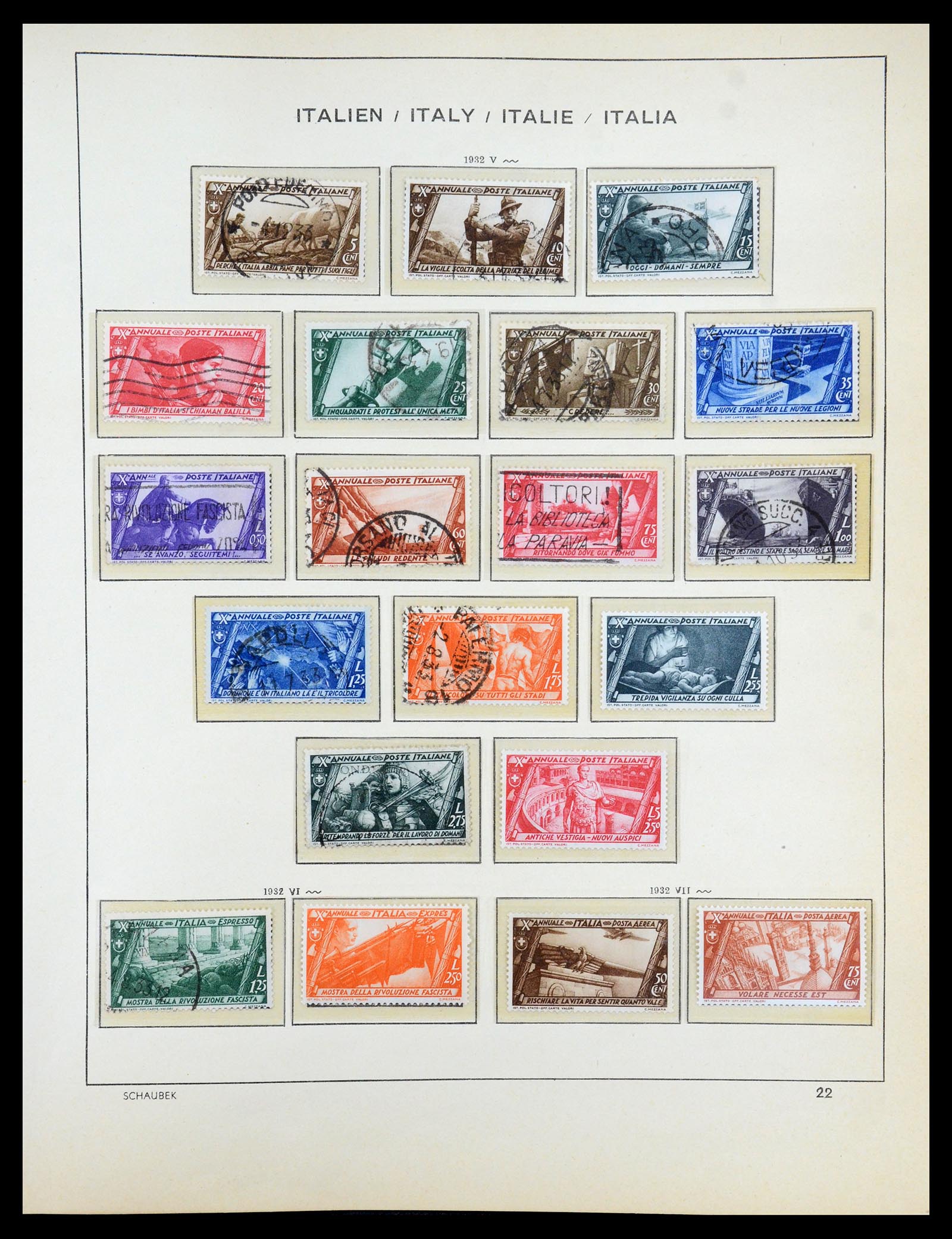 35340 024 - Postzegelverzameling 35340 Italië 1861-1996.