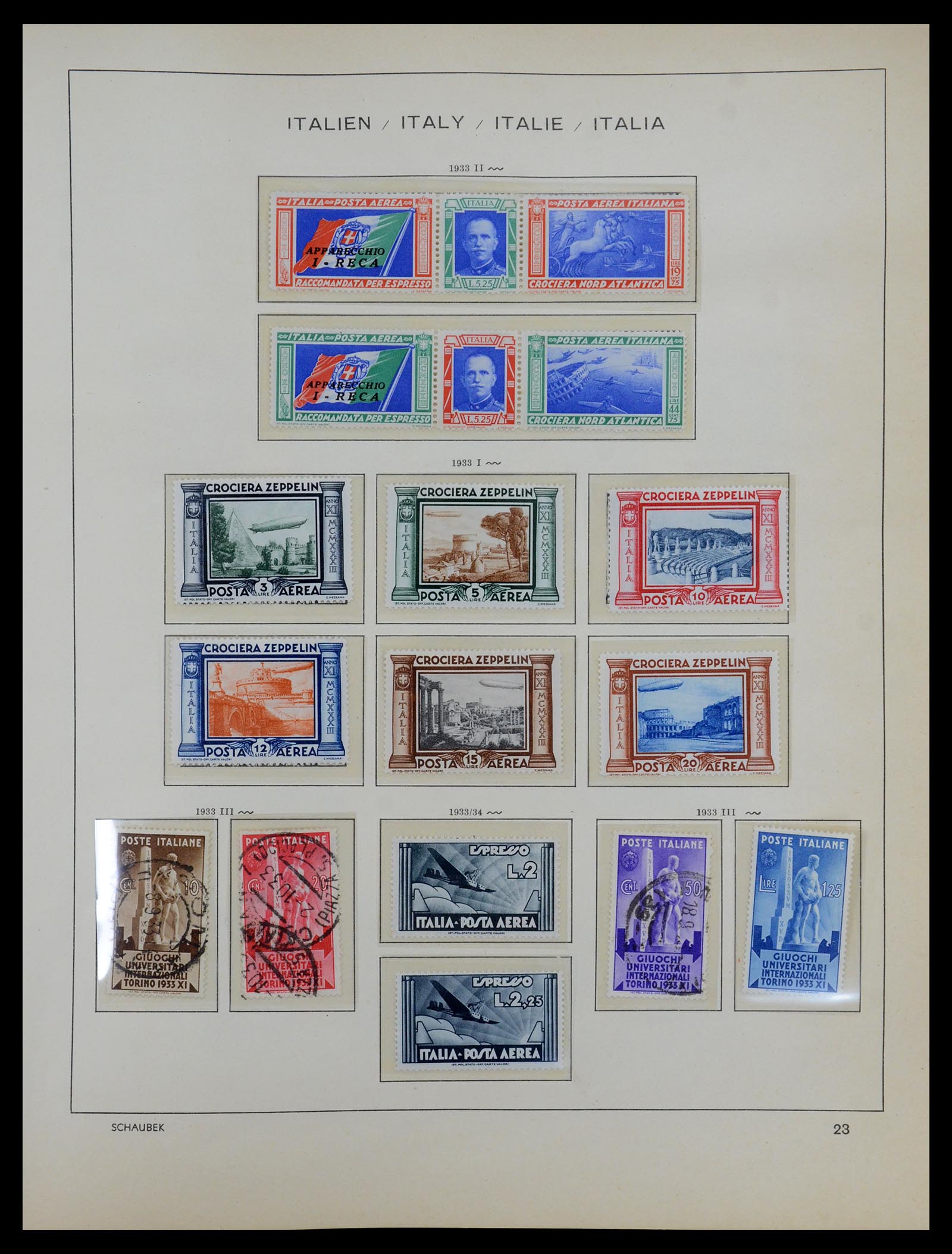 35340 025 - Postzegelverzameling 35340 Italië 1861-1996.