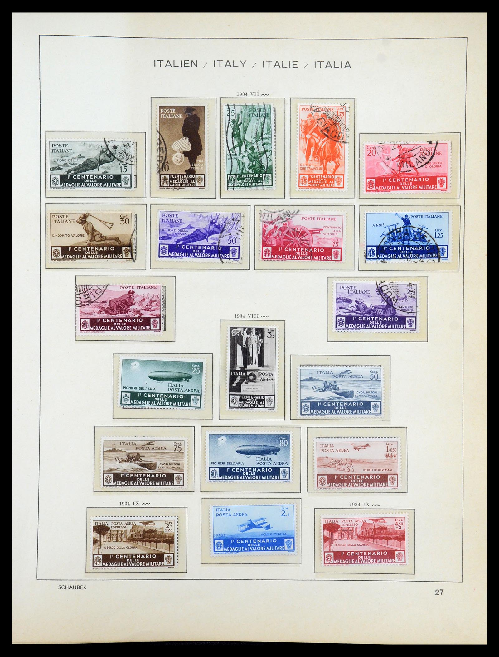 35340 029 - Postzegelverzameling 35340 Italië 1861-1996.