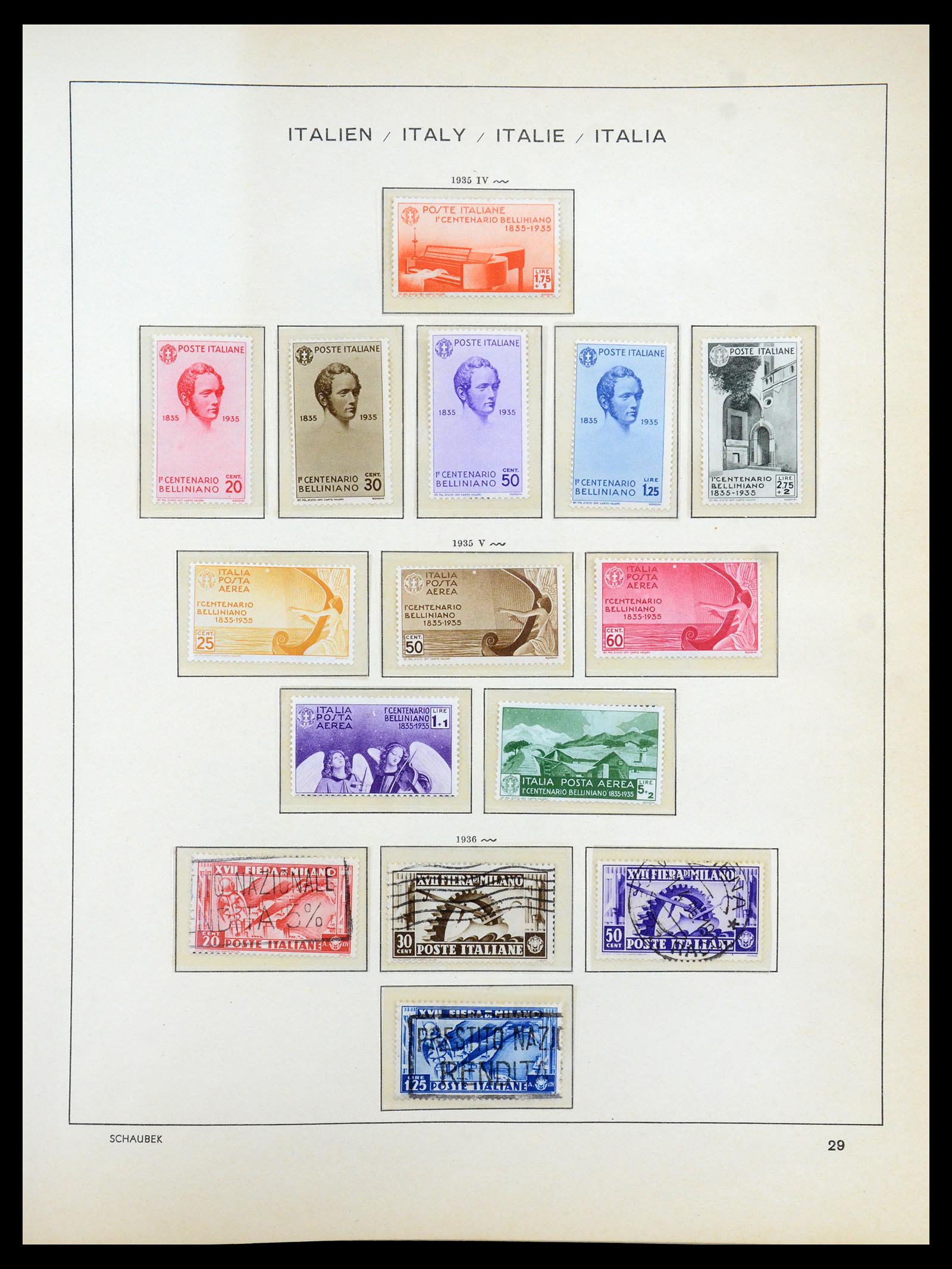 35340 031 - Postzegelverzameling 35340 Italië 1861-1996.