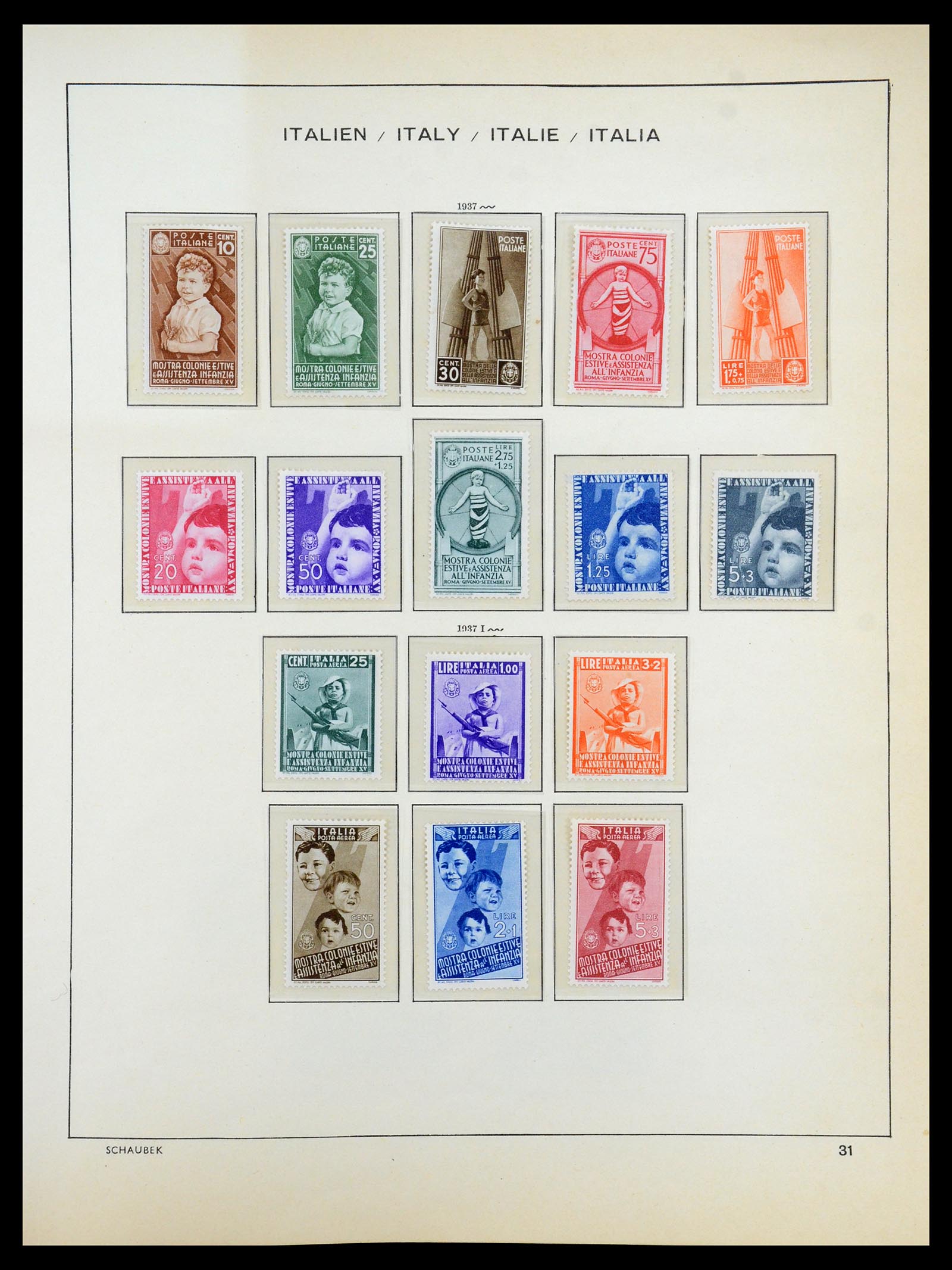 35340 033 - Postzegelverzameling 35340 Italië 1861-1996.