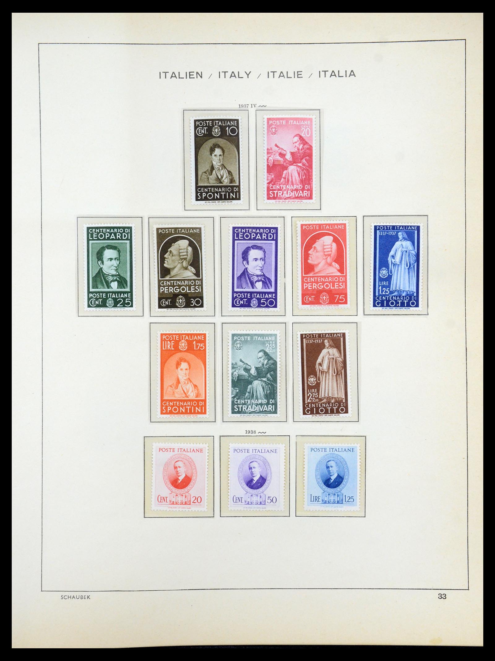 35340 035 - Postzegelverzameling 35340 Italië 1861-1996.