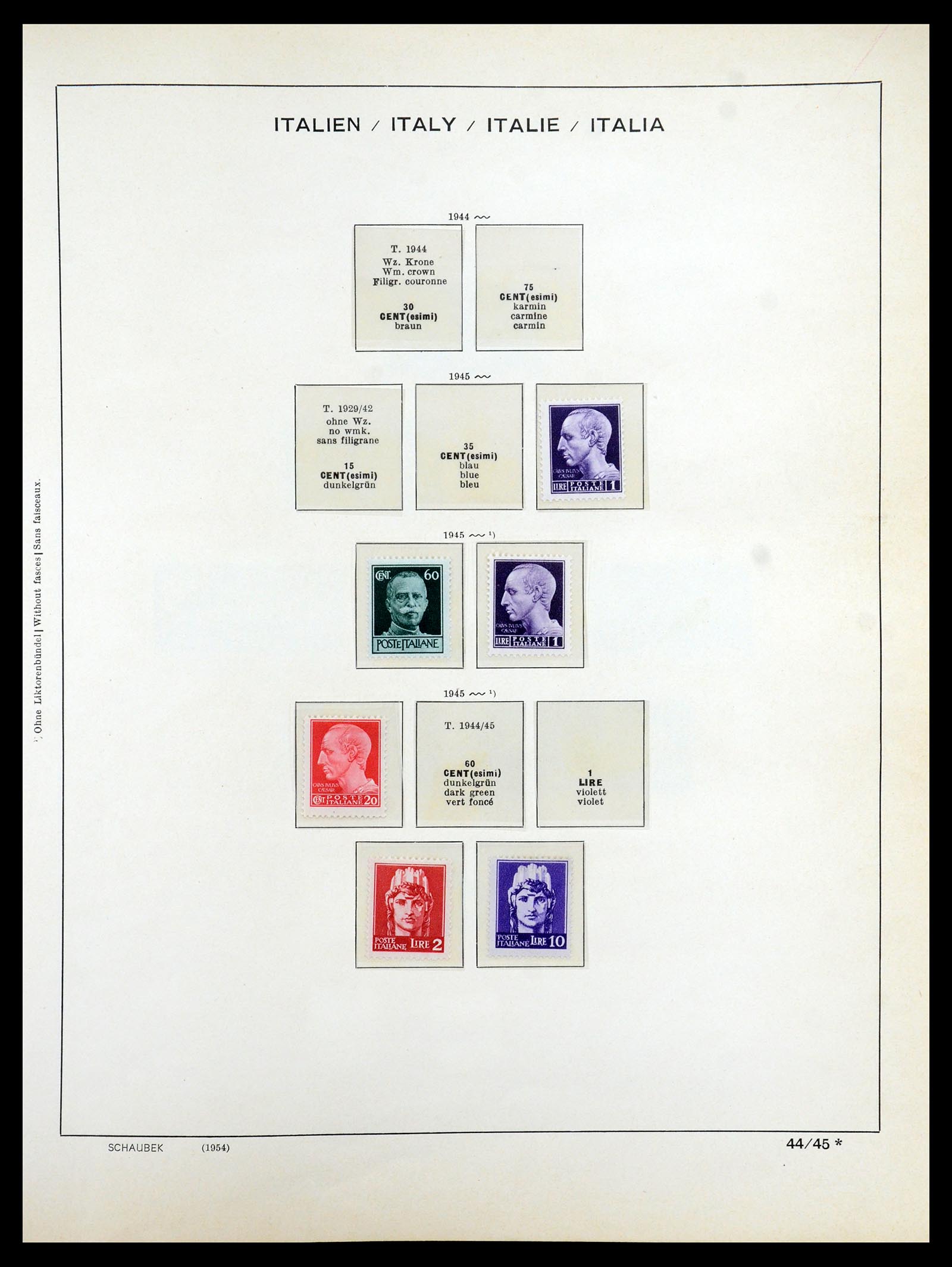 35340 041 - Postzegelverzameling 35340 Italië 1861-1996.