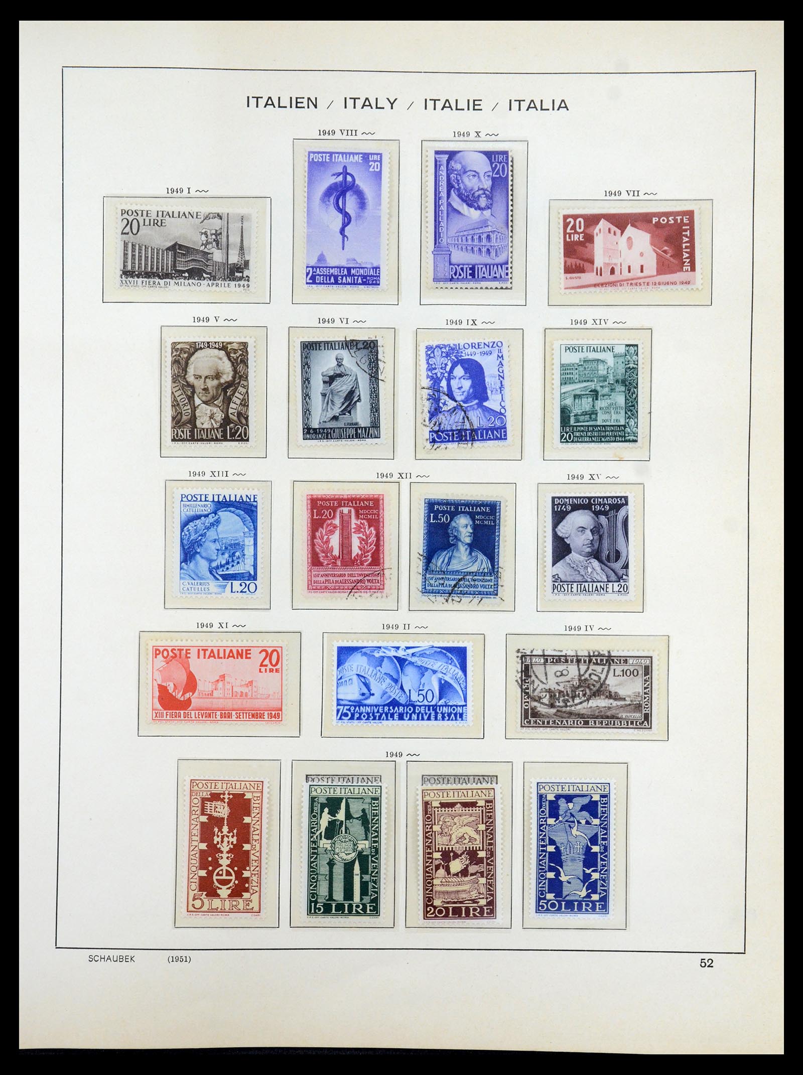 35340 047 - Postzegelverzameling 35340 Italië 1861-1996.
