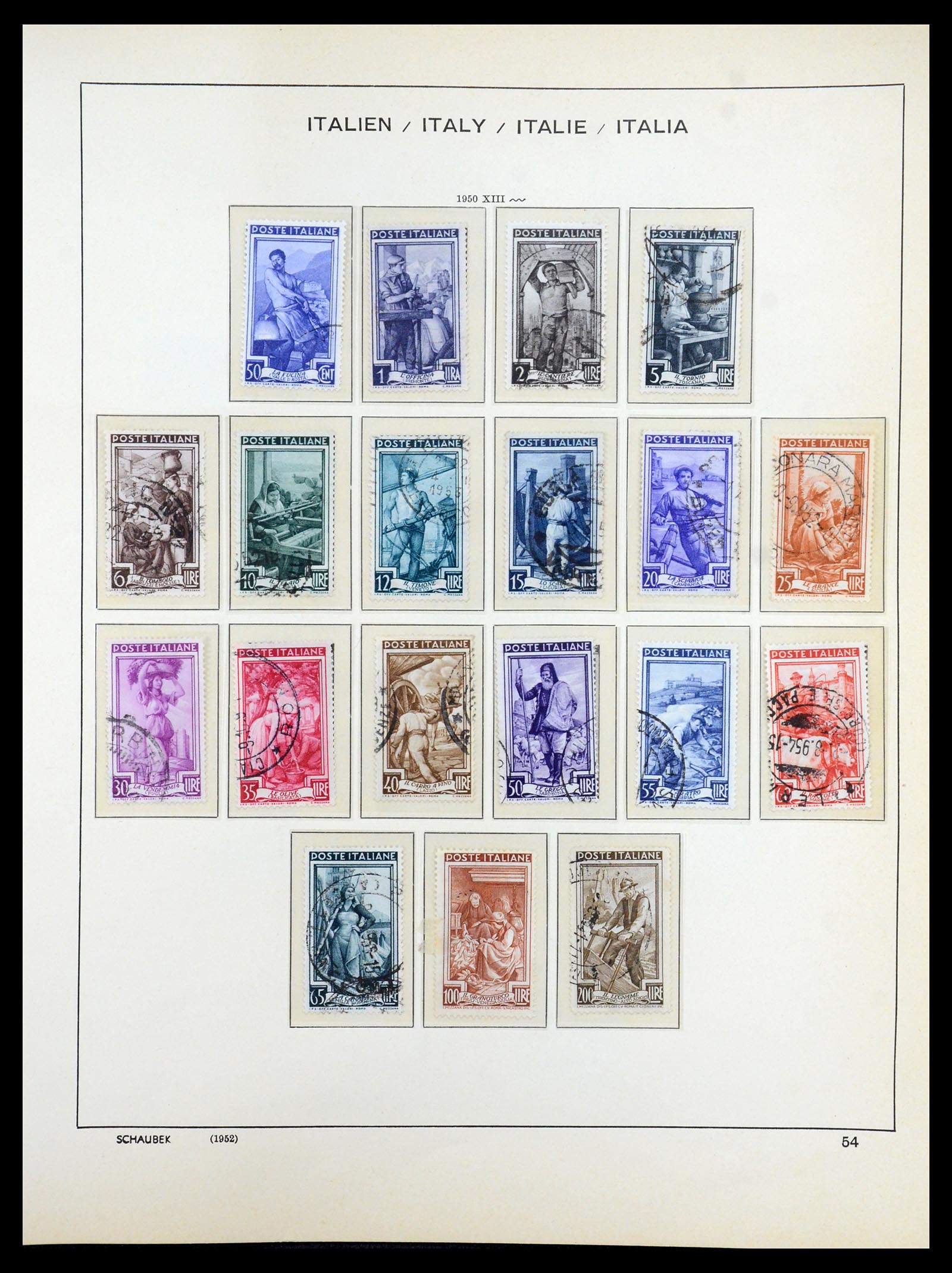 35340 049 - Postzegelverzameling 35340 Italië 1861-1996.