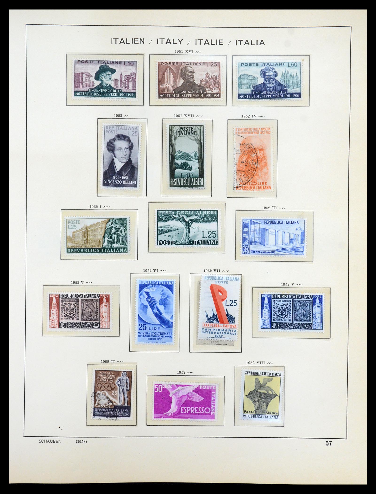 35340 052 - Postzegelverzameling 35340 Italië 1861-1996.