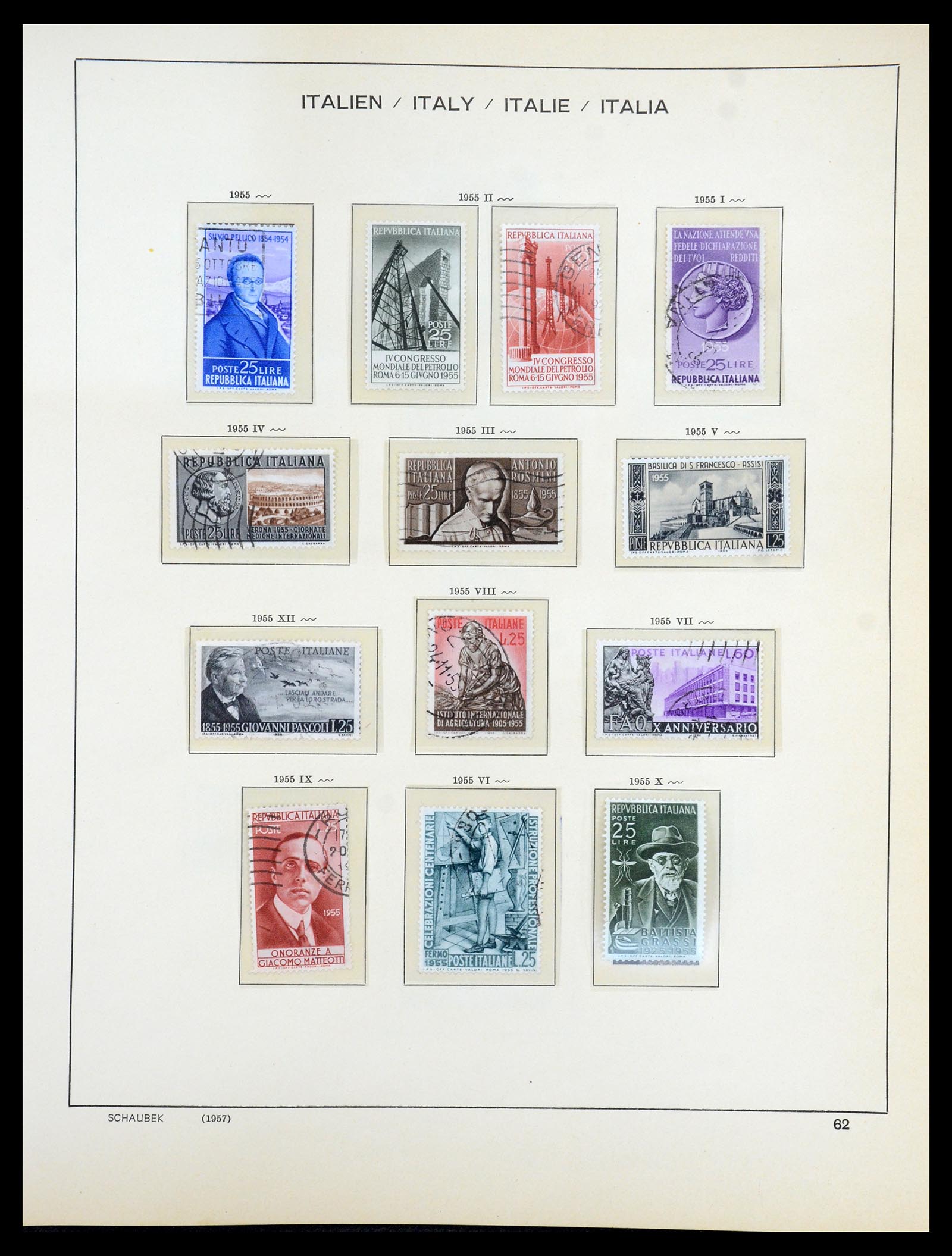 35340 057 - Postzegelverzameling 35340 Italië 1861-1996.