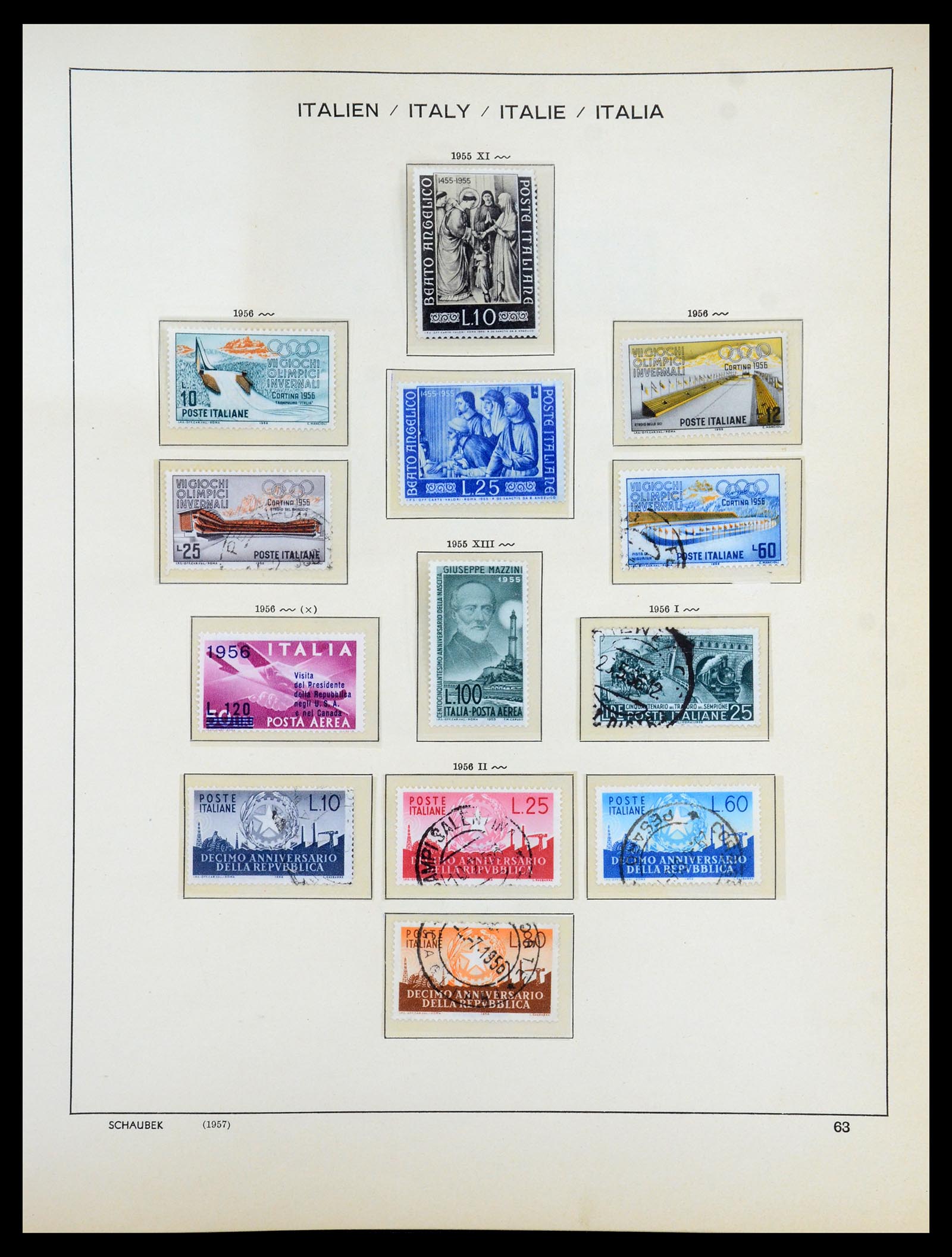 35340 058 - Postzegelverzameling 35340 Italië 1861-1996.