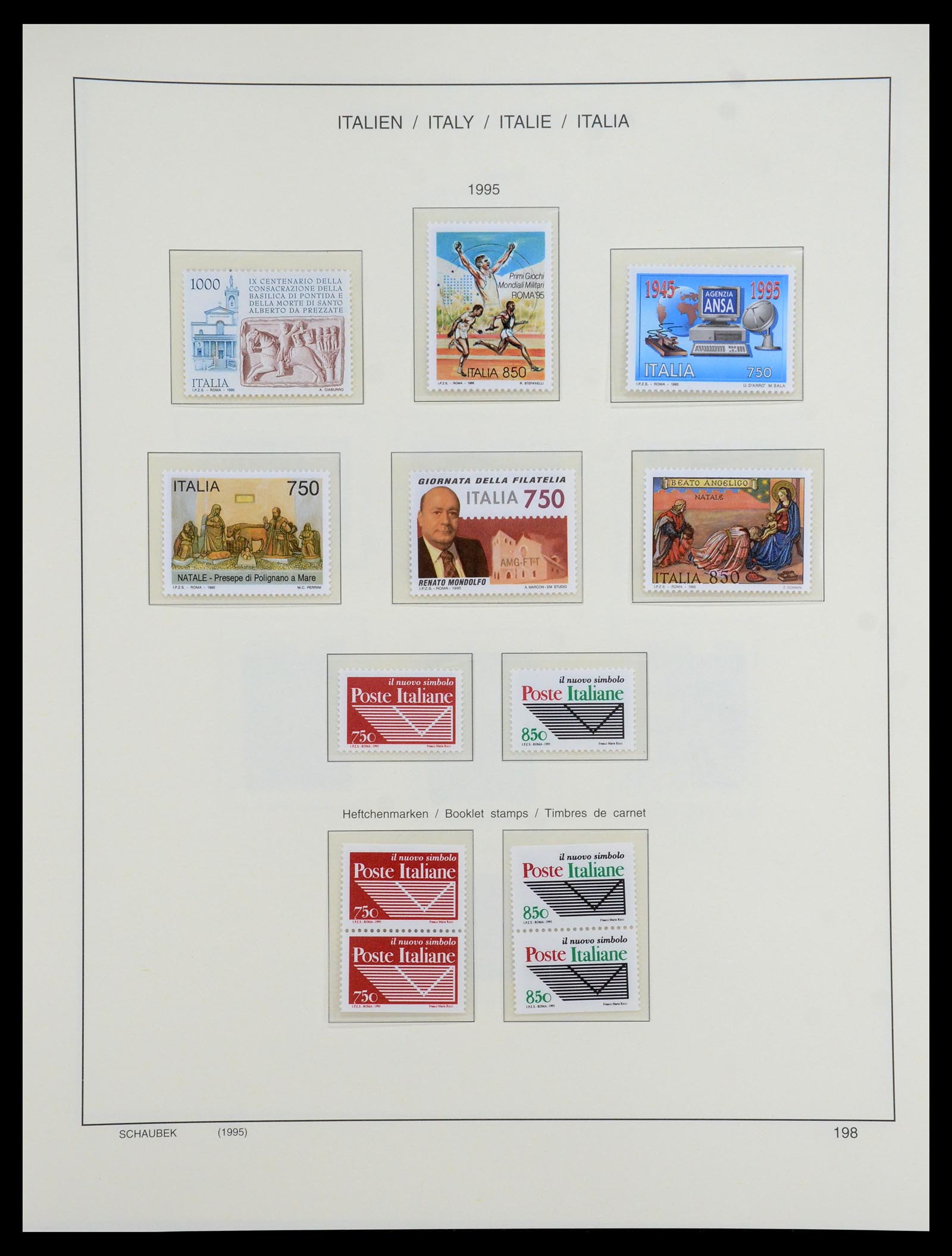 35340 262 - Postzegelverzameling 35340 Italië 1861-1996.