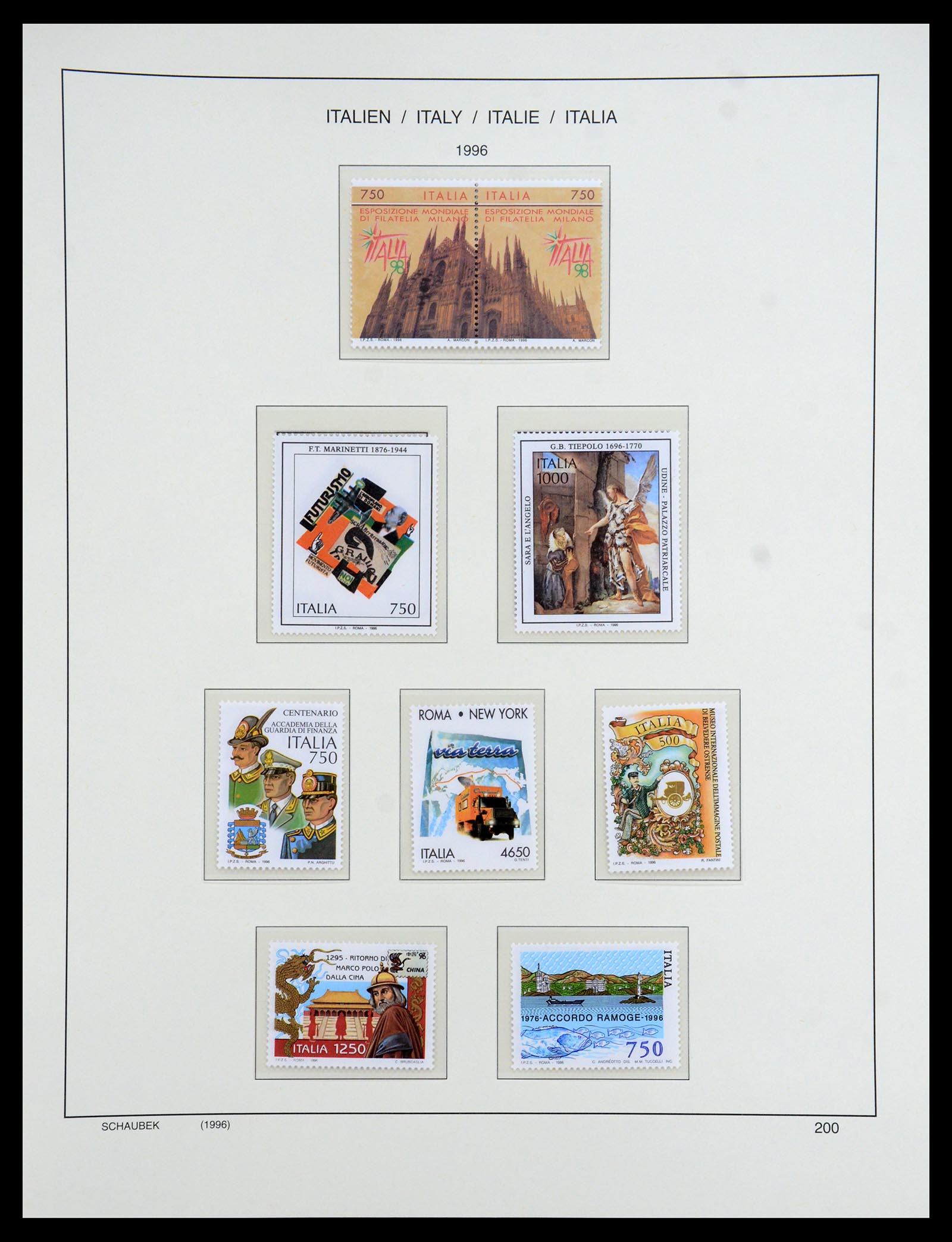35340 264 - Postzegelverzameling 35340 Italië 1861-1996.