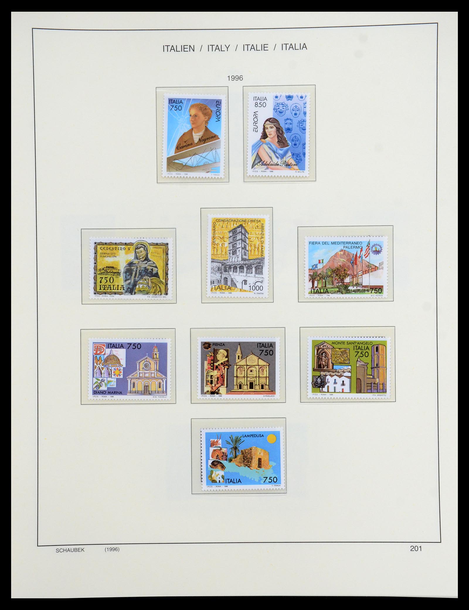 35340 265 - Postzegelverzameling 35340 Italië 1861-1996.
