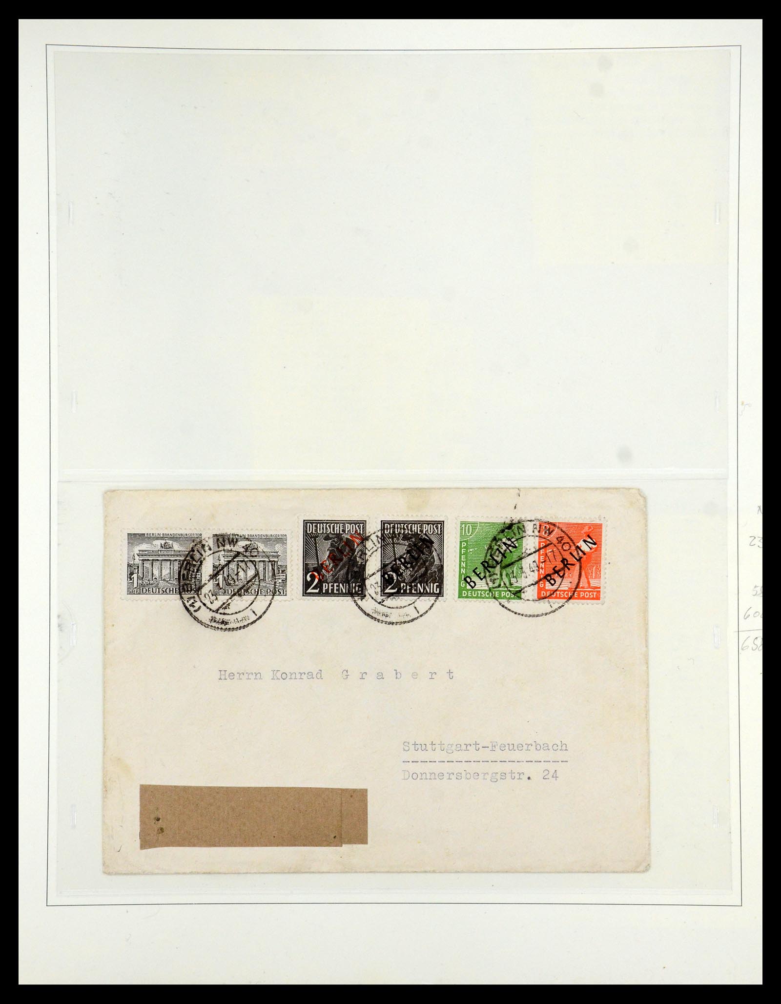 35341 005 - Postzegelverzameling 35341 Berlijn 1948-1974.