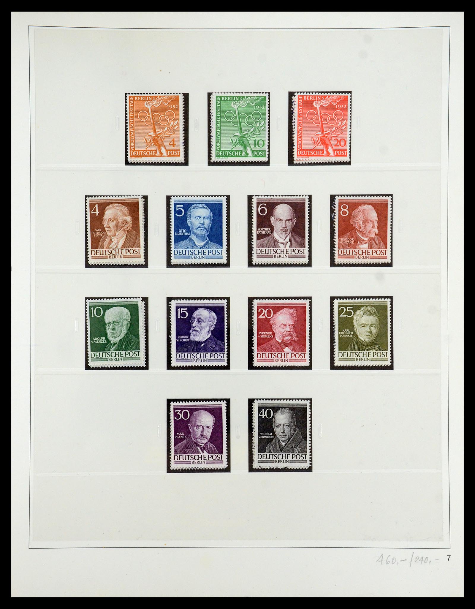 35341 015 - Stamp Collection 35341 Berlin 1948-1974.
