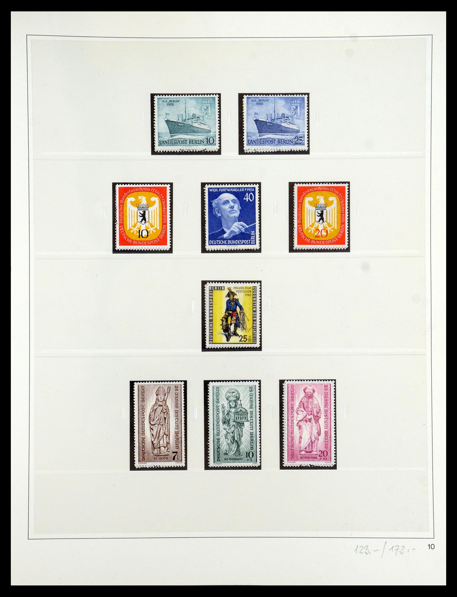 35341 021 - Postzegelverzameling 35341 Berlijn 1948-1974.