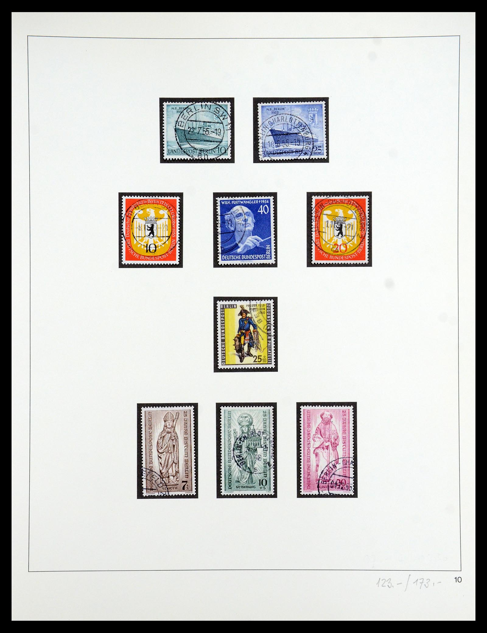35341 022 - Postzegelverzameling 35341 Berlijn 1948-1974.