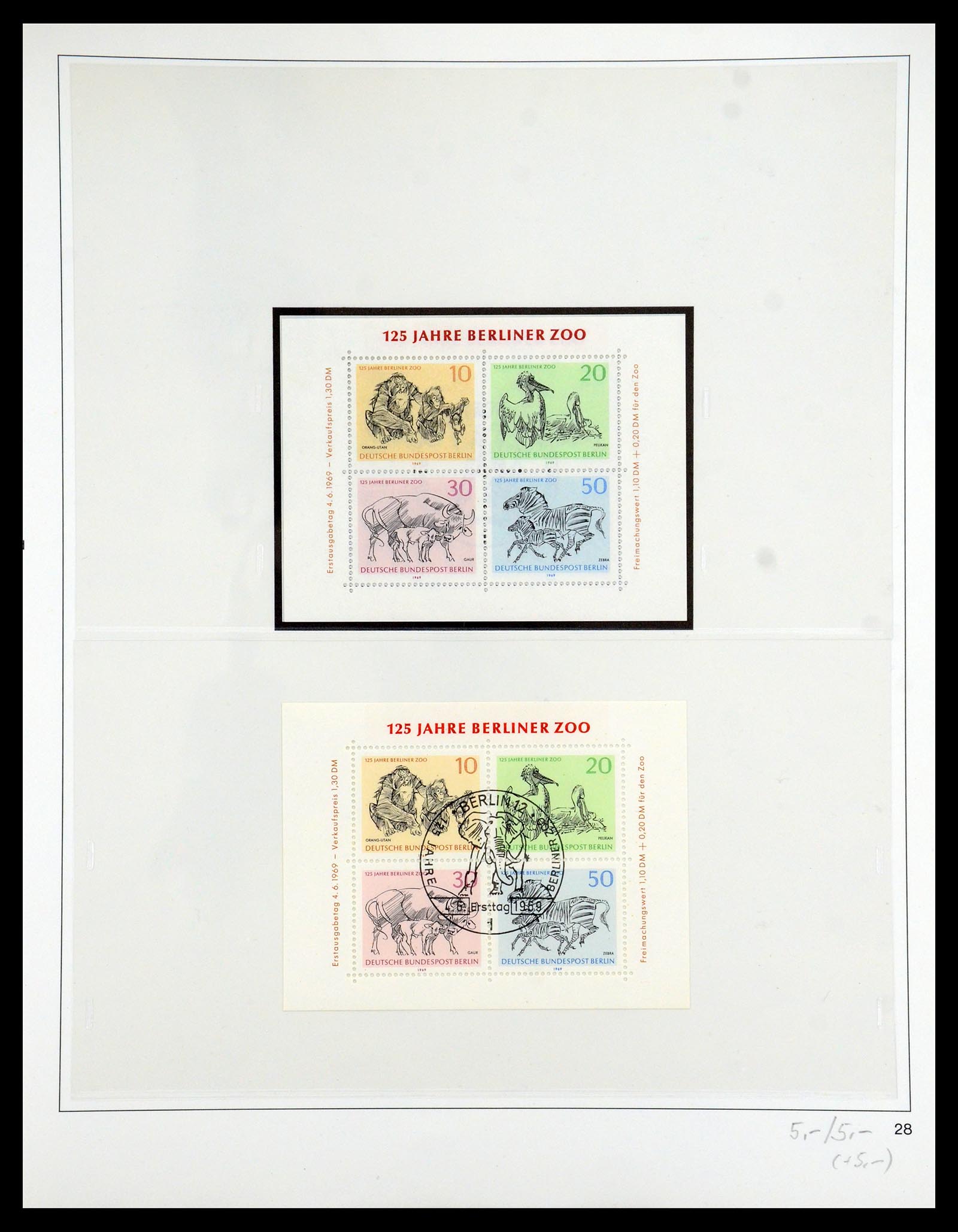 35341 057 - Postzegelverzameling 35341 Berlijn 1948-1974.