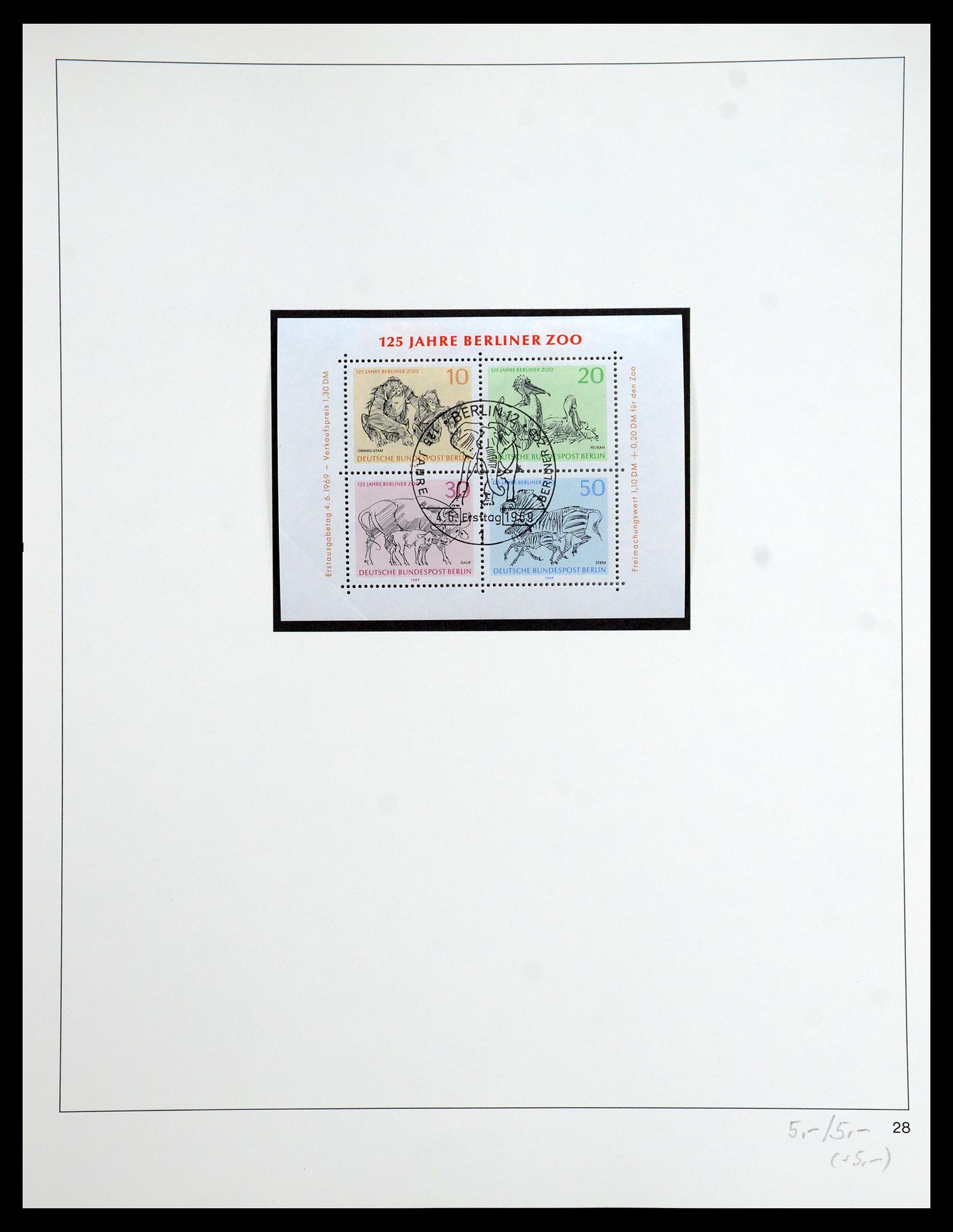 35341 058 - Postzegelverzameling 35341 Berlijn 1948-1974.