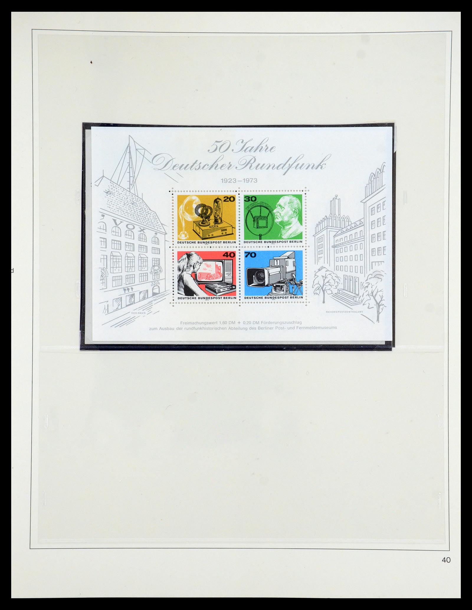 35341 081 - Postzegelverzameling 35341 Berlijn 1948-1974.