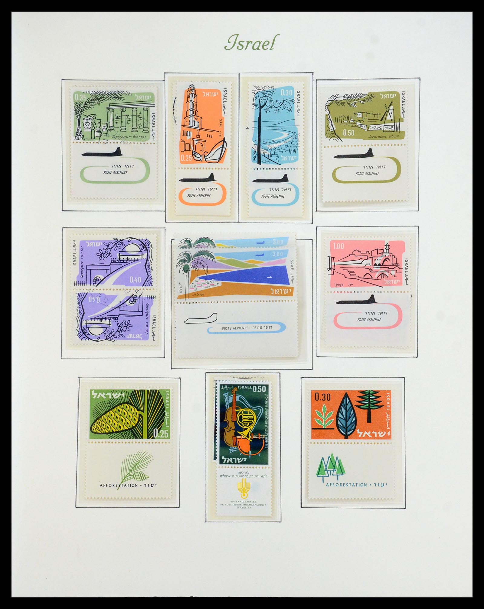 35342 031 - Postzegelverzameling 35342 Israël 1948-1982.