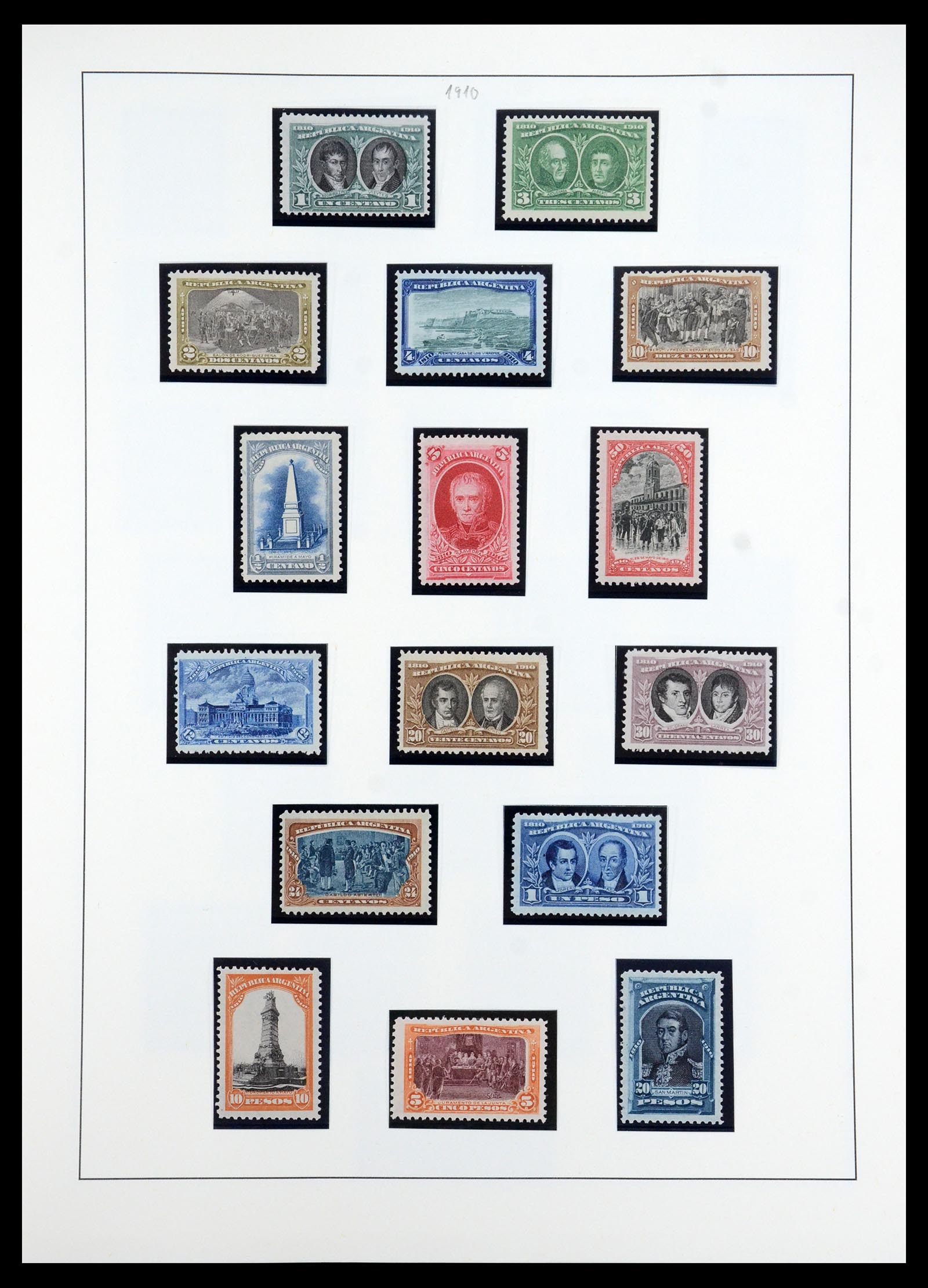 35343 009 - Postzegelverzameling 35343 Argentinië 1858-1965.