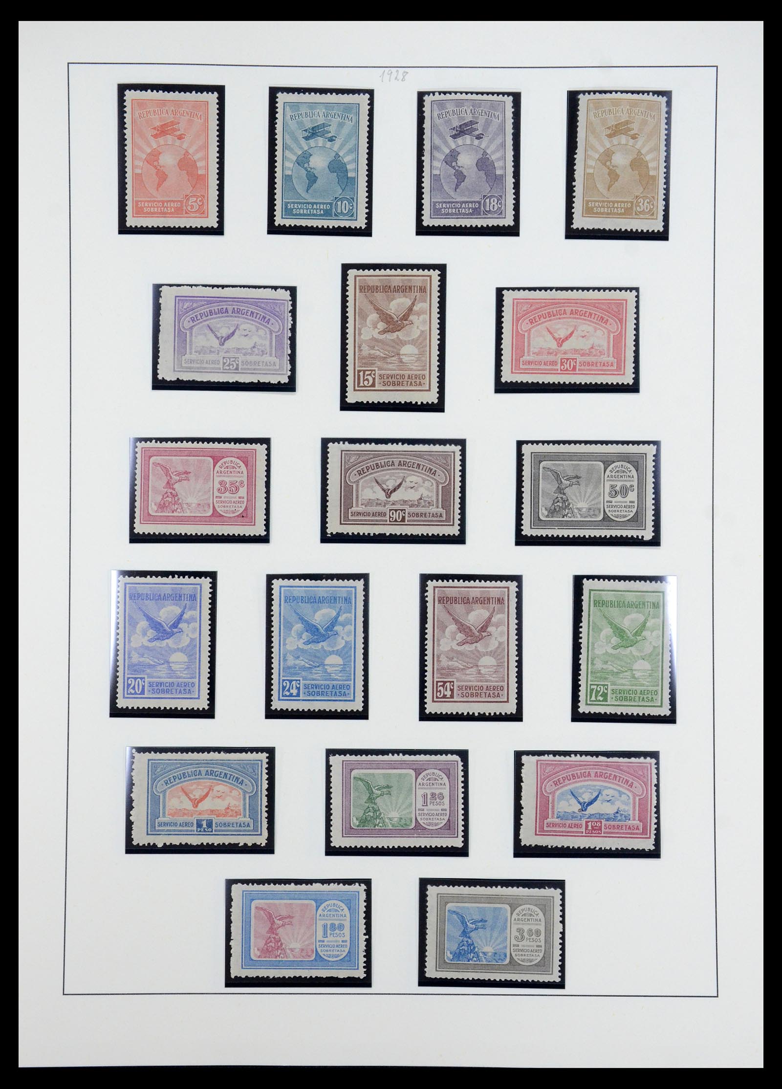 35343 011 - Postzegelverzameling 35343 Argentinië 1858-1965.
