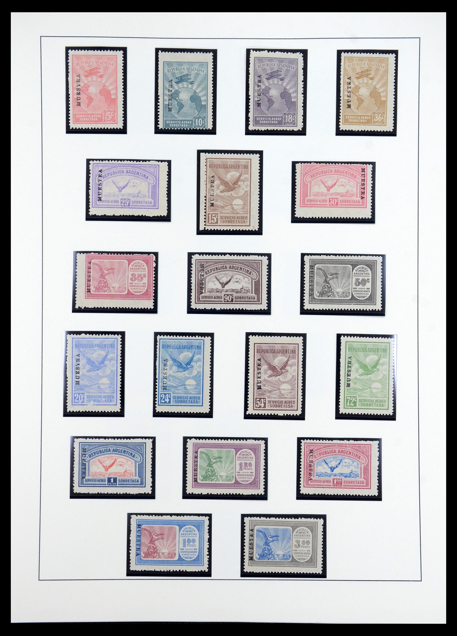 35343 012 - Postzegelverzameling 35343 Argentinië 1858-1965.