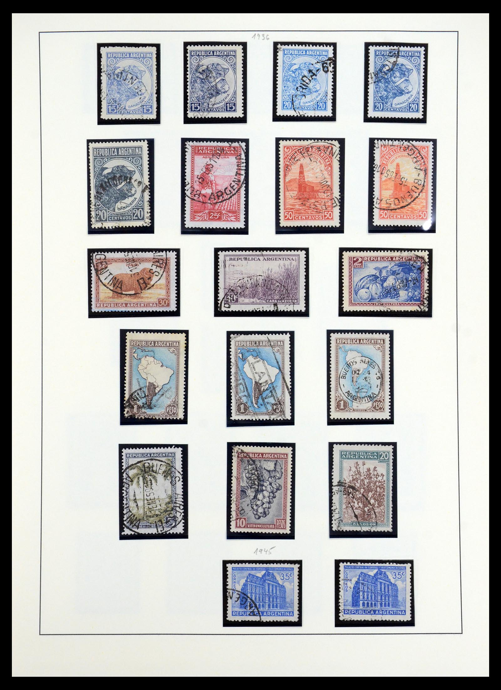 35343 018 - Postzegelverzameling 35343 Argentinië 1858-1965.