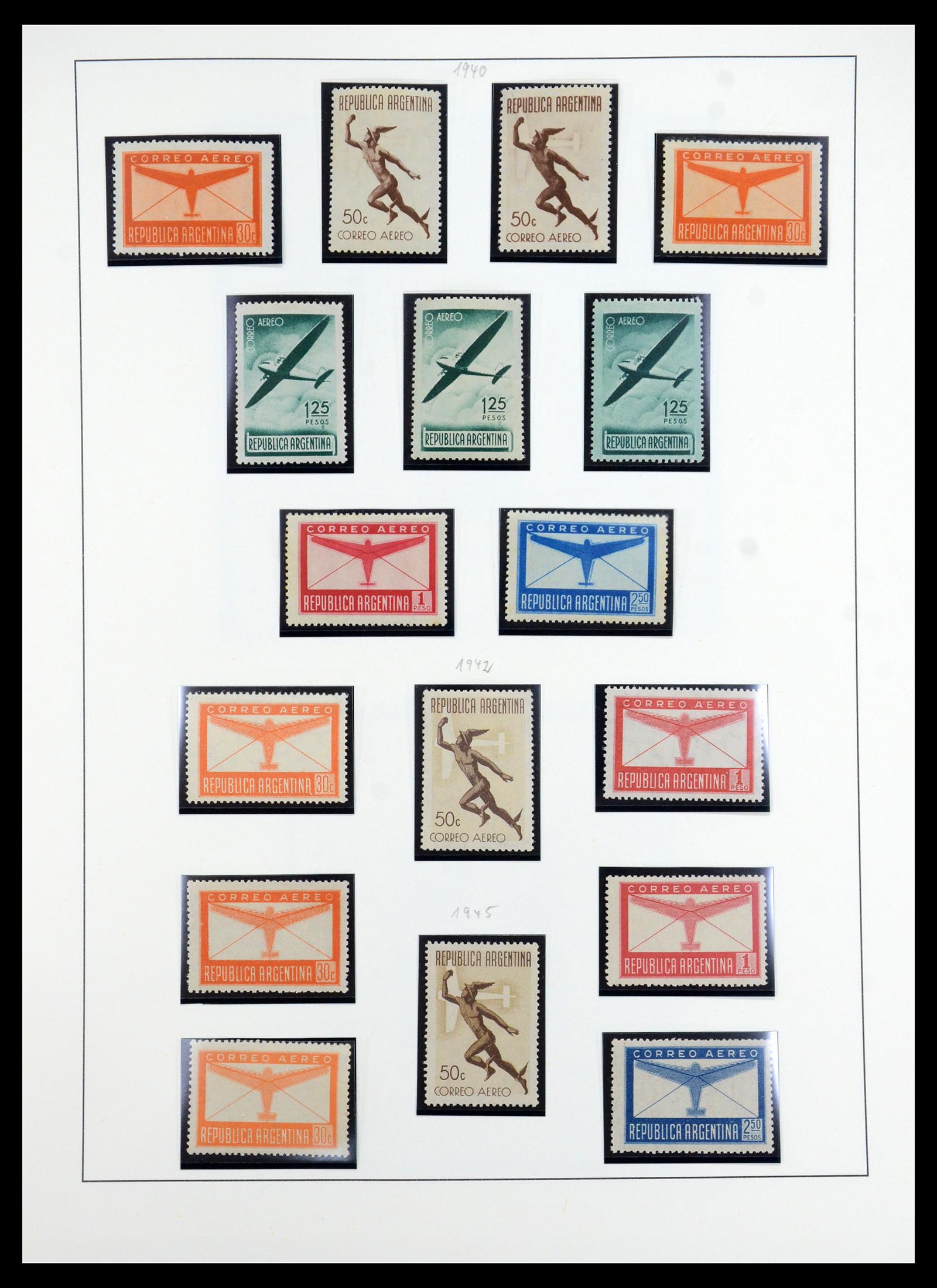 35343 020 - Postzegelverzameling 35343 Argentinië 1858-1965.