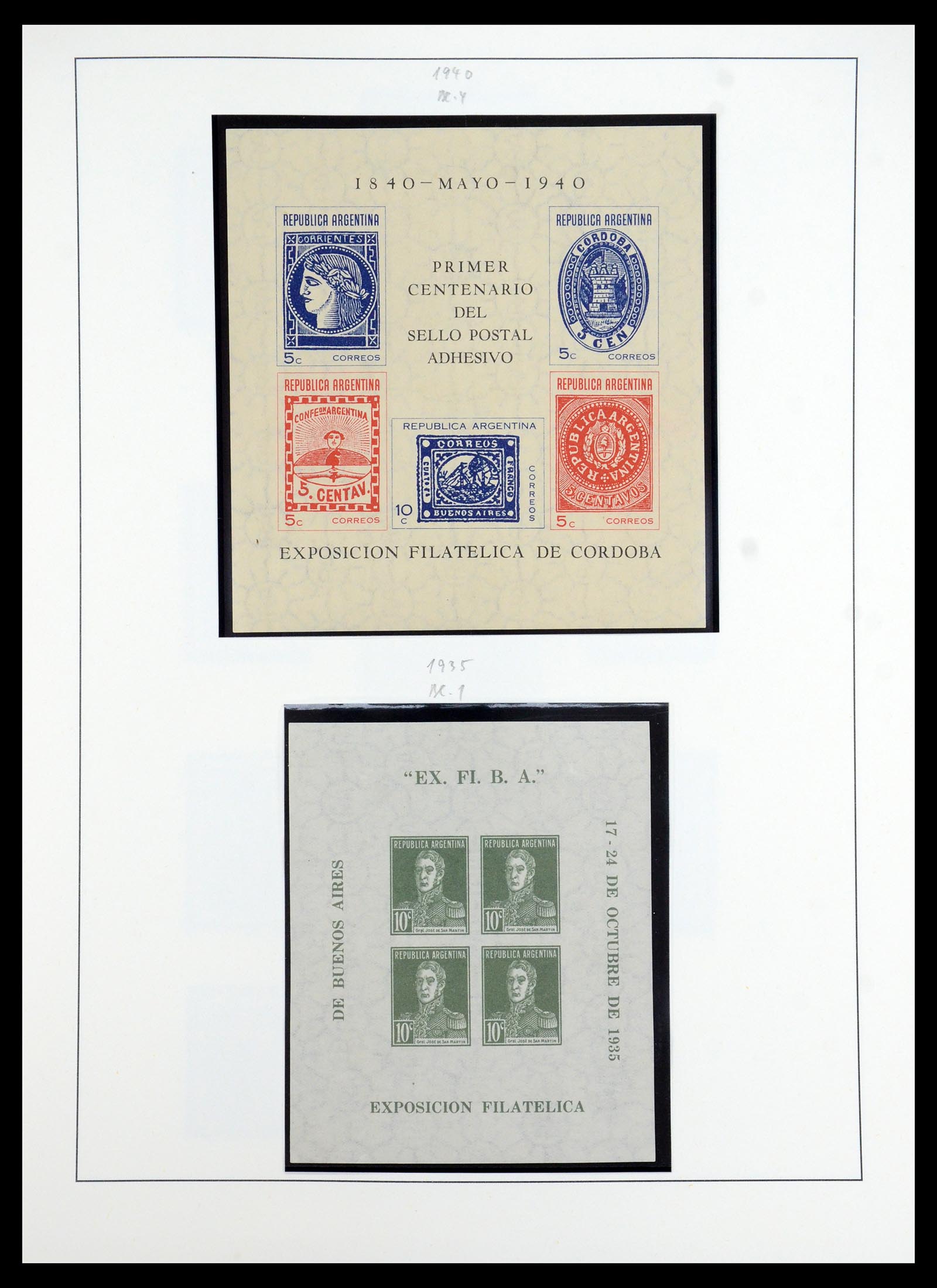 35343 021 - Postzegelverzameling 35343 Argentinië 1858-1965.