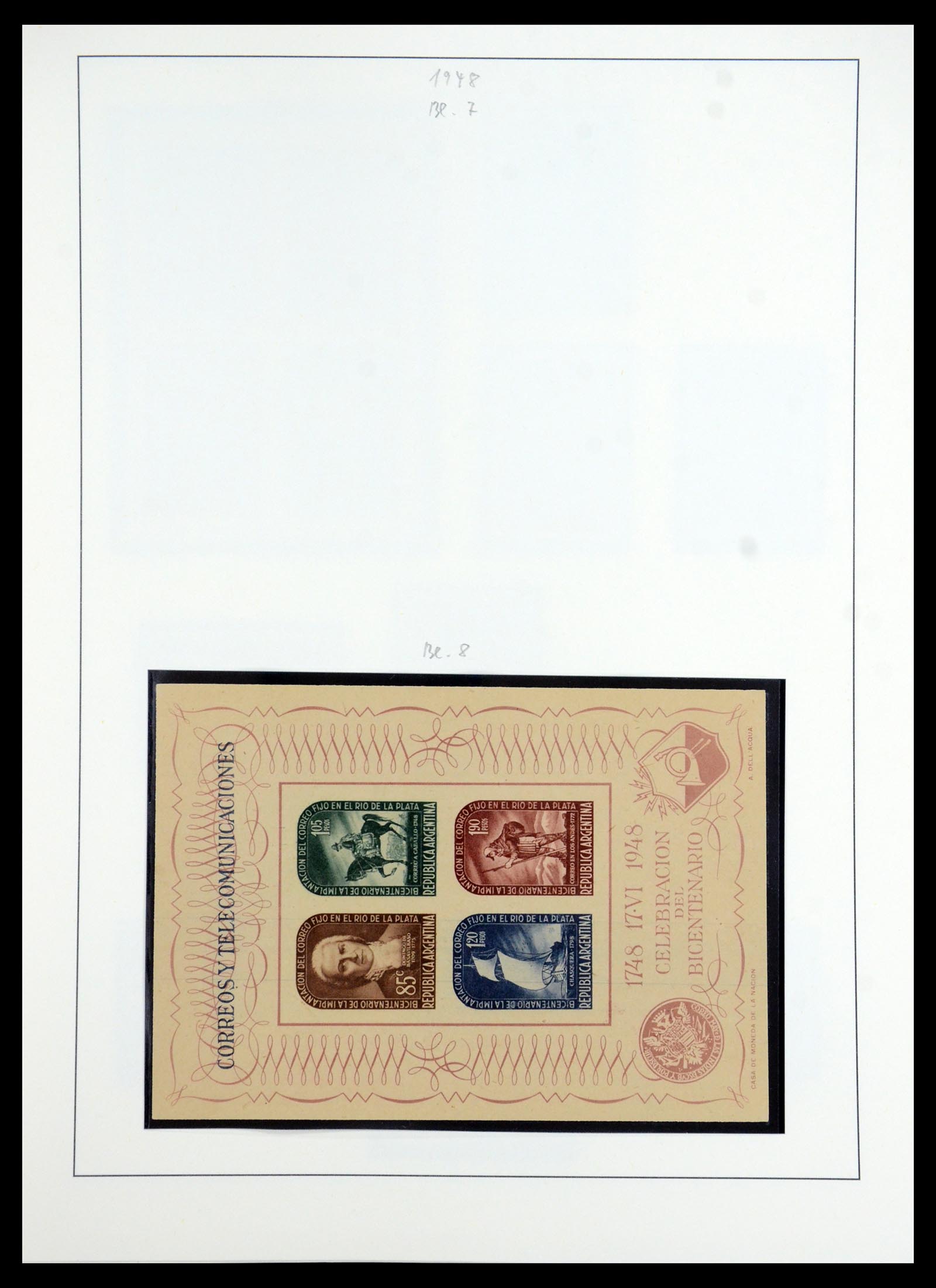 35343 028 - Postzegelverzameling 35343 Argentinië 1858-1965.