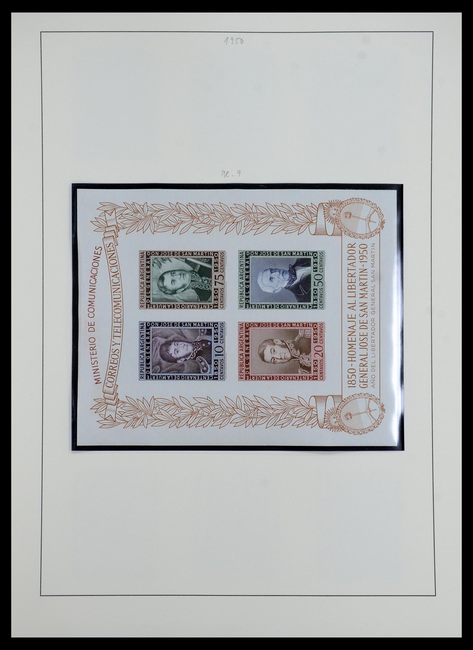 35343 030 - Postzegelverzameling 35343 Argentinië 1858-1965.