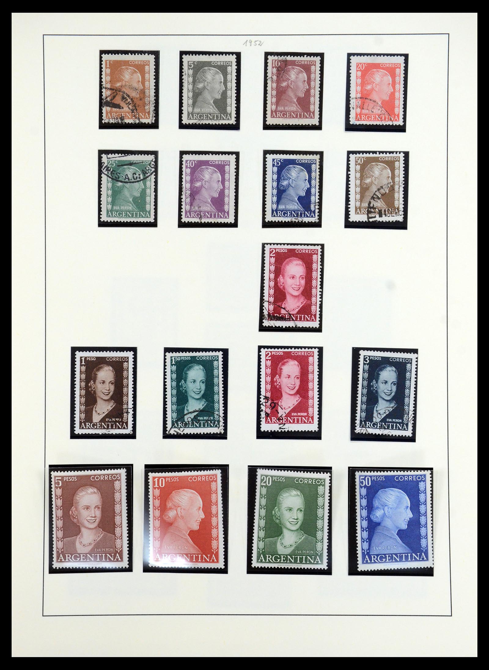 35343 038 - Postzegelverzameling 35343 Argentinië 1858-1965.