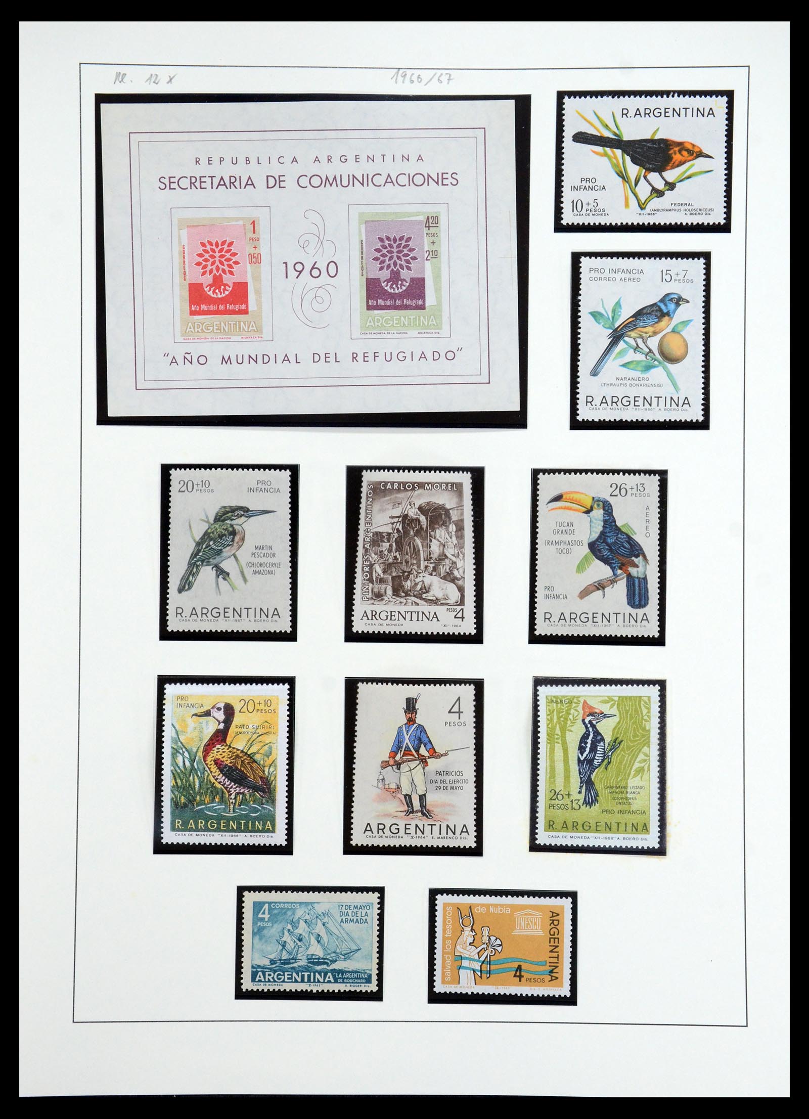 35343 041 - Postzegelverzameling 35343 Argentinië 1858-1965.