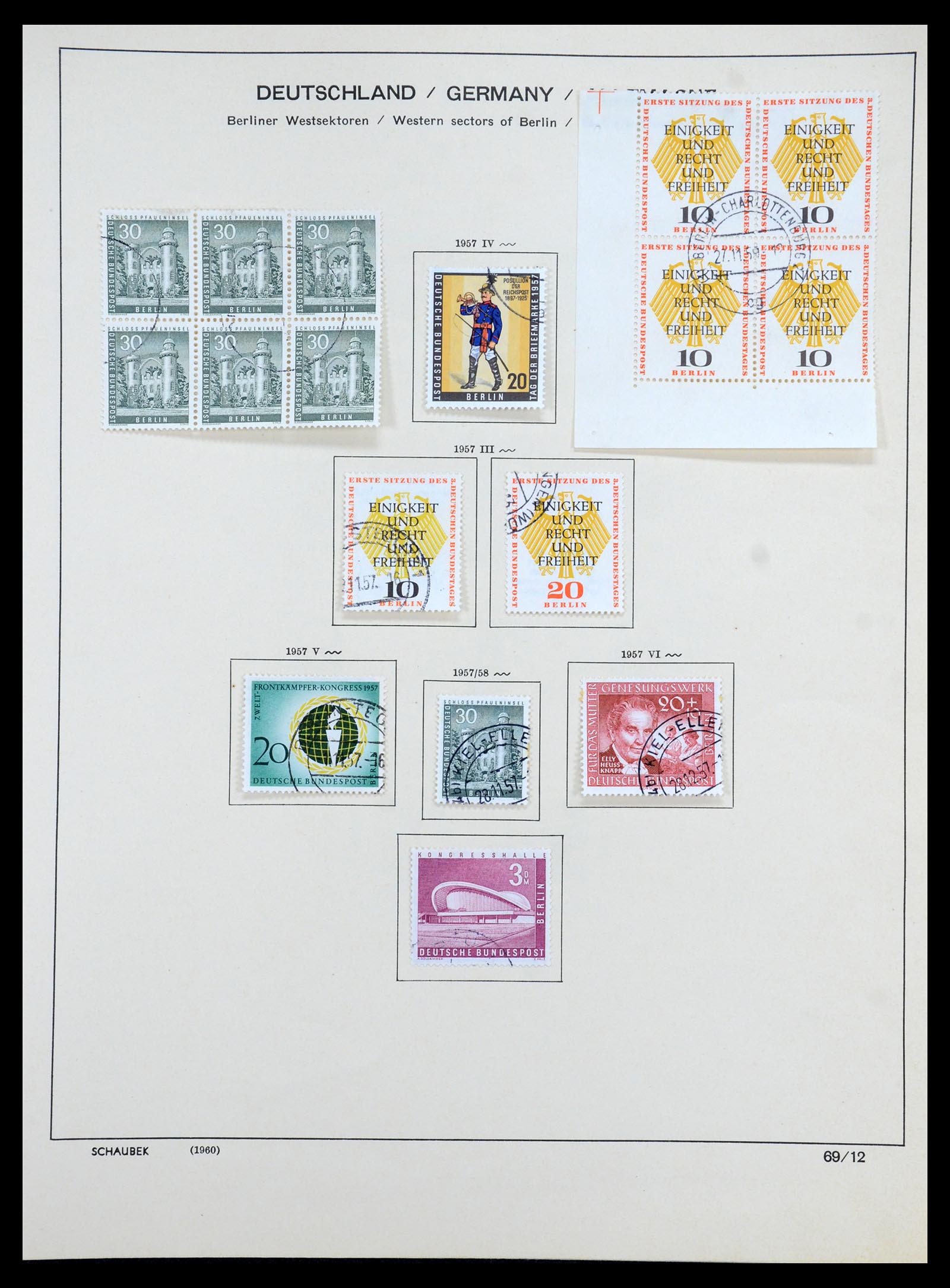 35344 016 - Postzegelverzameling 35344 Berlijn 1948-1990.