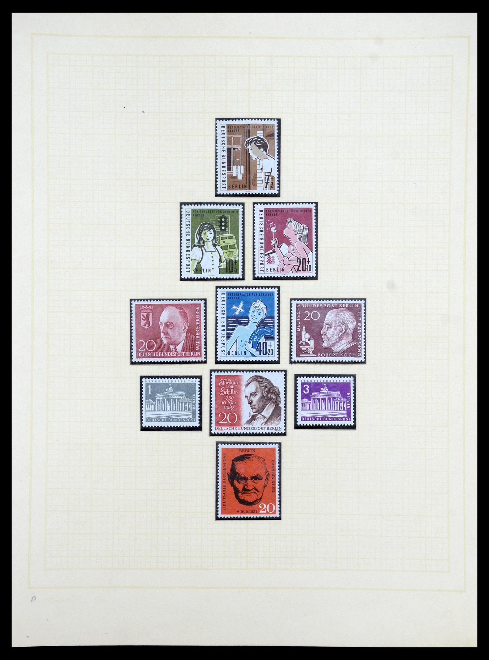 35344 021 - Stamp Collection 35344 Berlin 1948-1990.