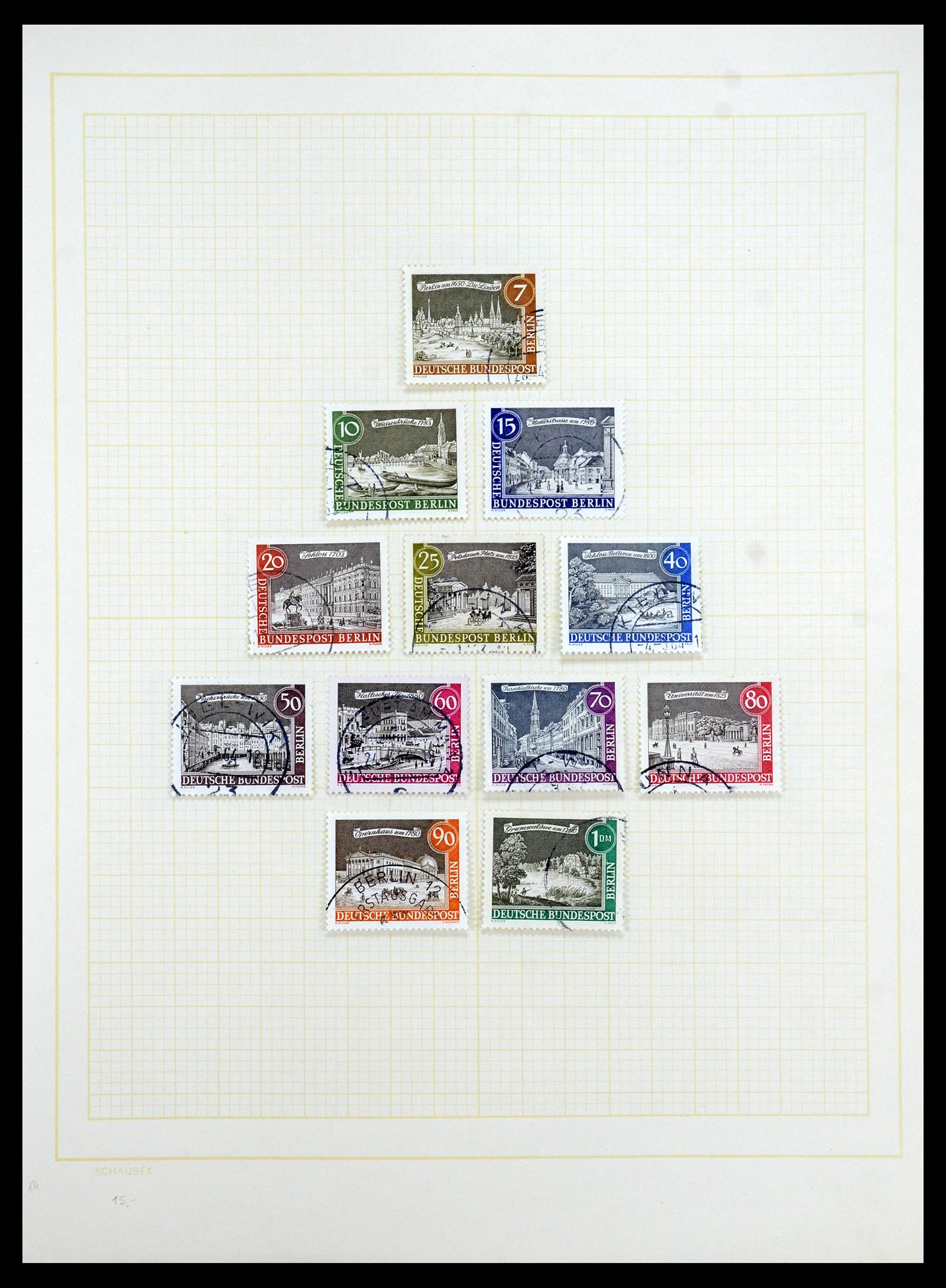 35344 025 - Stamp Collection 35344 Berlin 1948-1990.