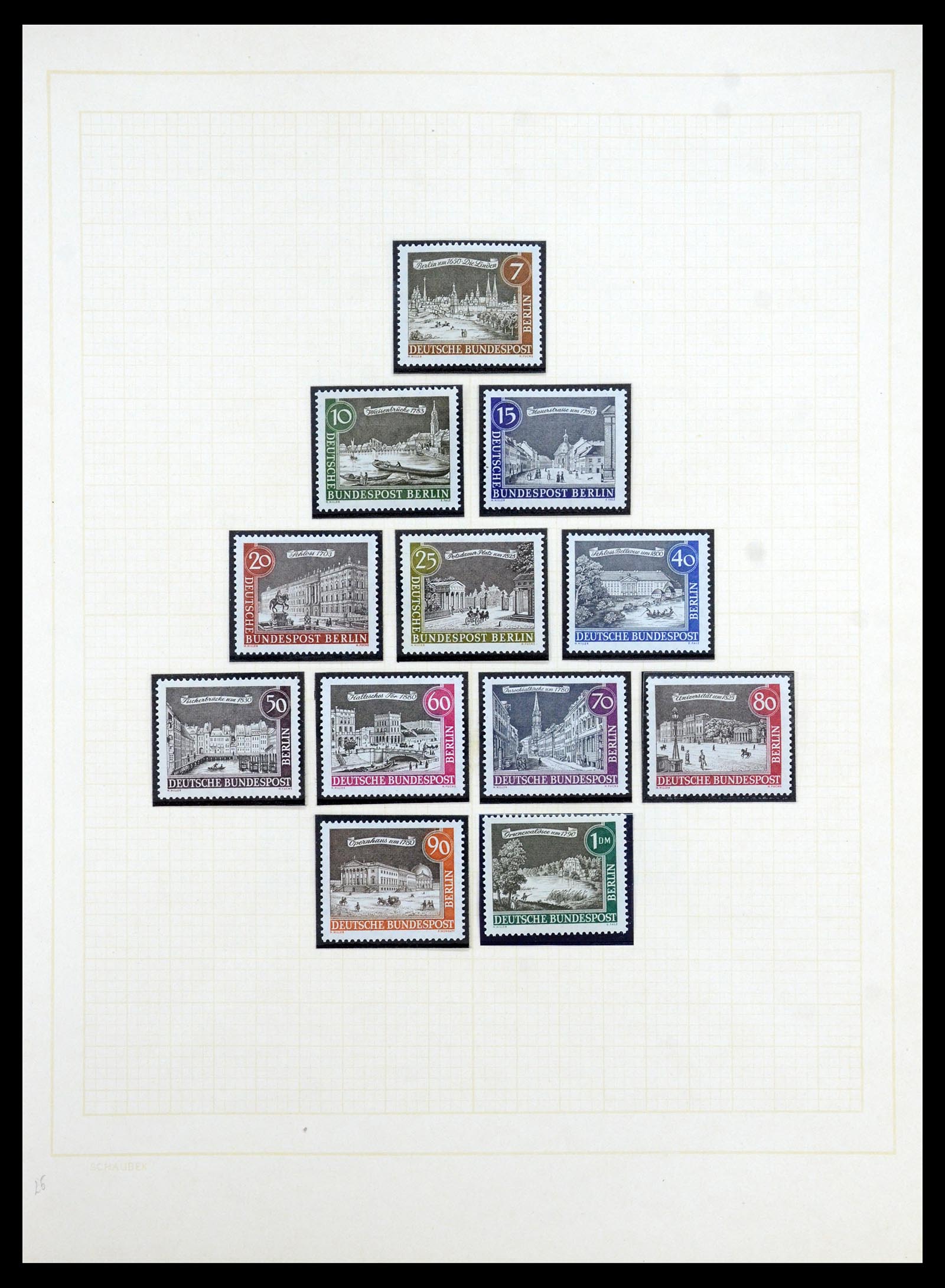35344 026 - Stamp Collection 35344 Berlin 1948-1990.