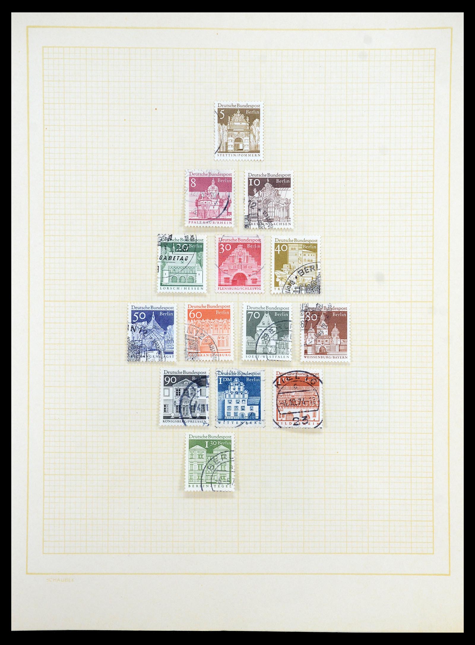 35344 040 - Stamp Collection 35344 Berlin 1948-1990.