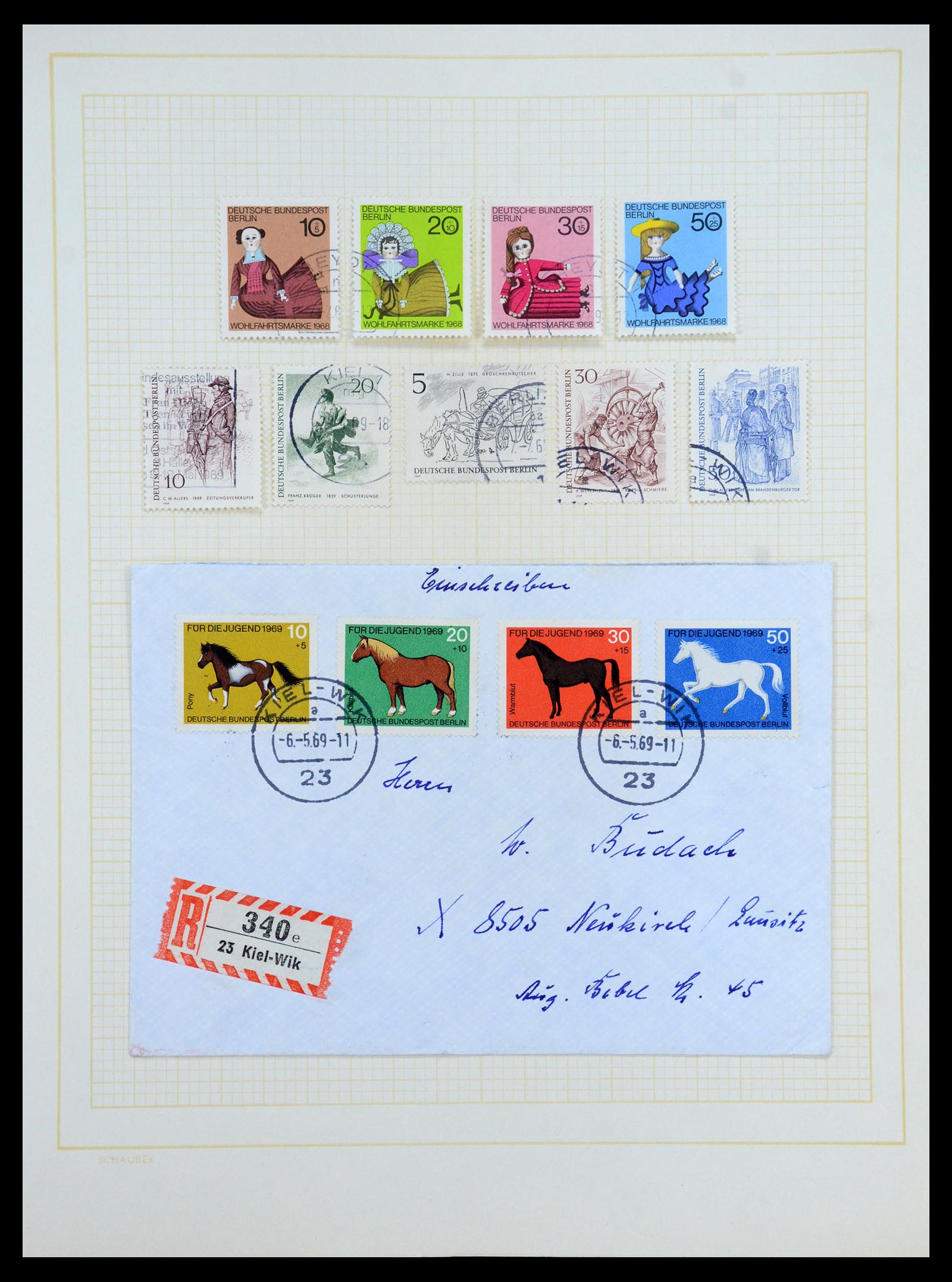 35344 044 - Stamp Collection 35344 Berlin 1948-1990.