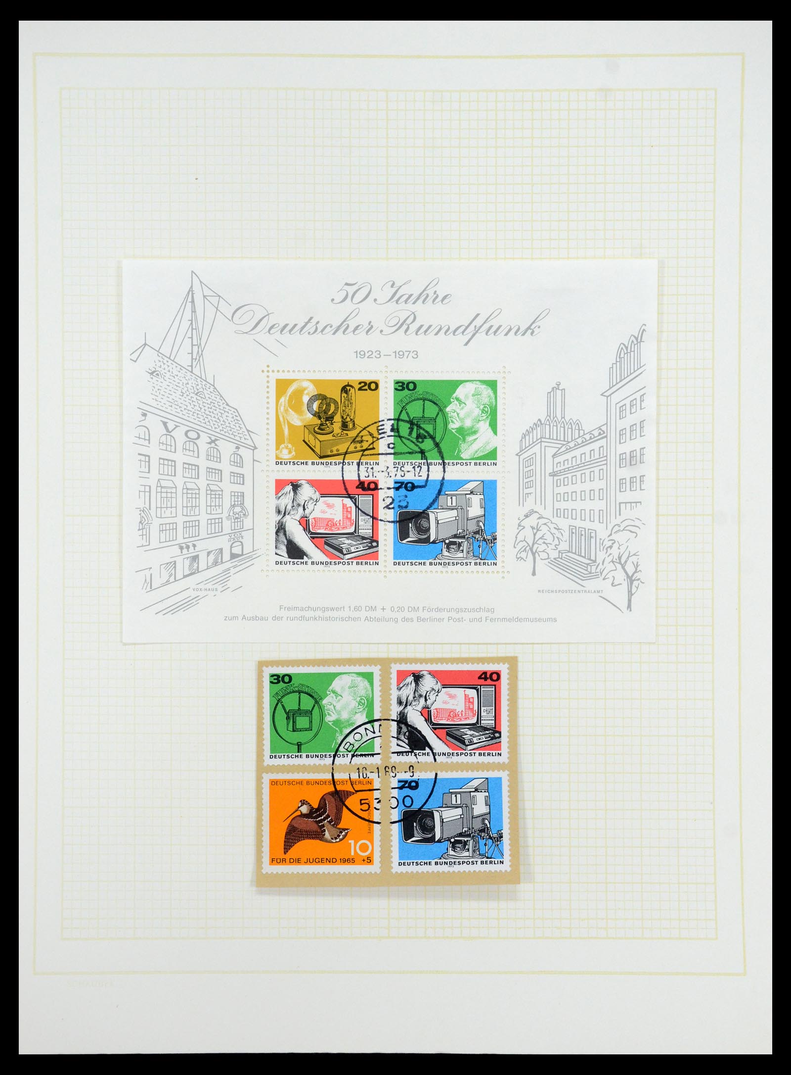 35344 068 - Stamp Collection 35344 Berlin 1948-1990.